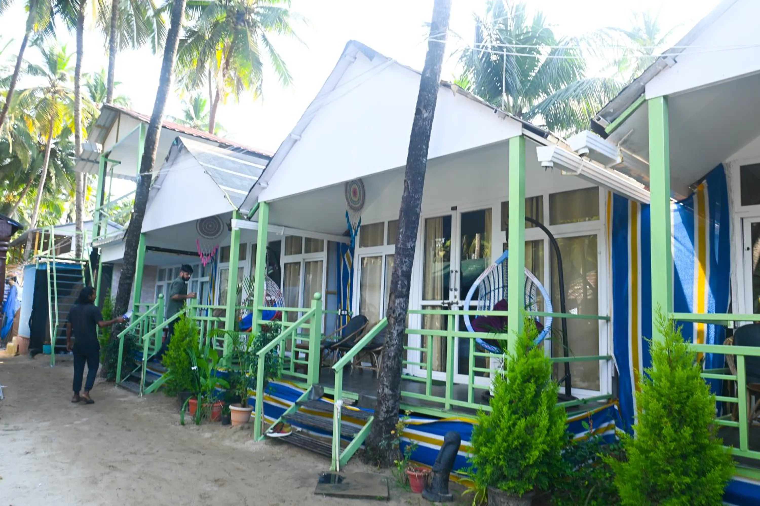 Garden in SUNBATH beach EXOTICA