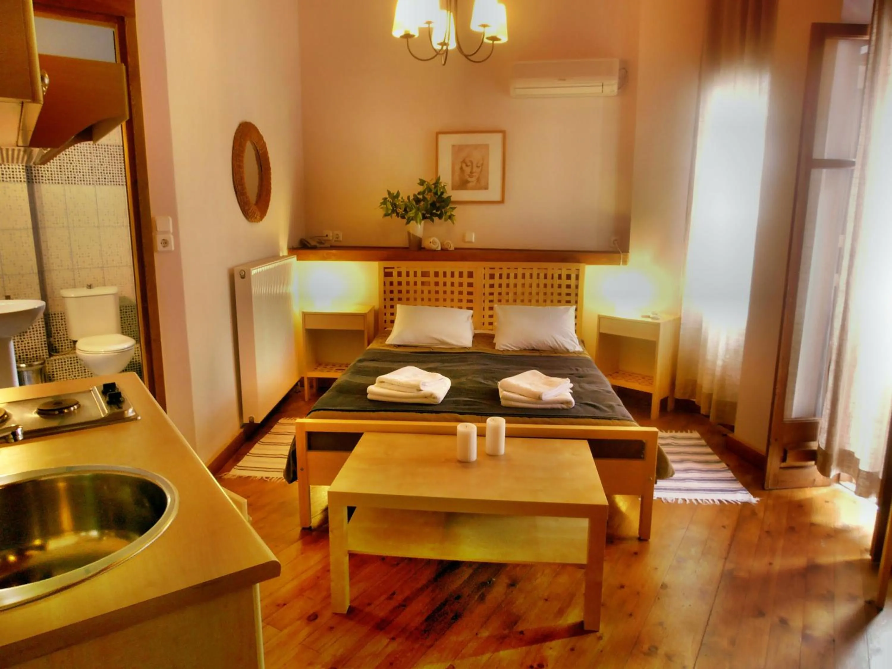 Bed in Ilios Studios