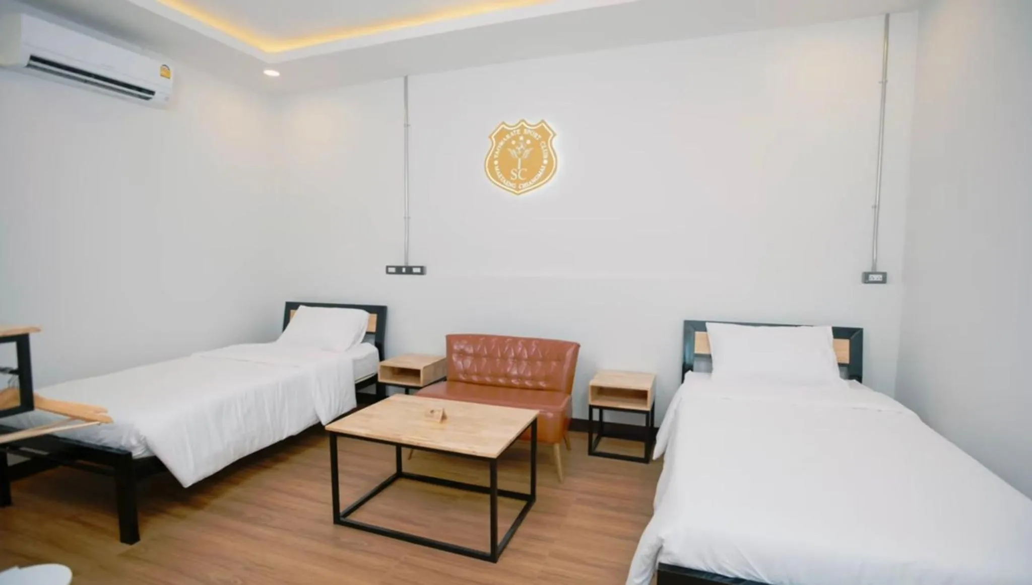 Bed in Yaowarate Sport Club and Resort ไร่เยาวเรศ