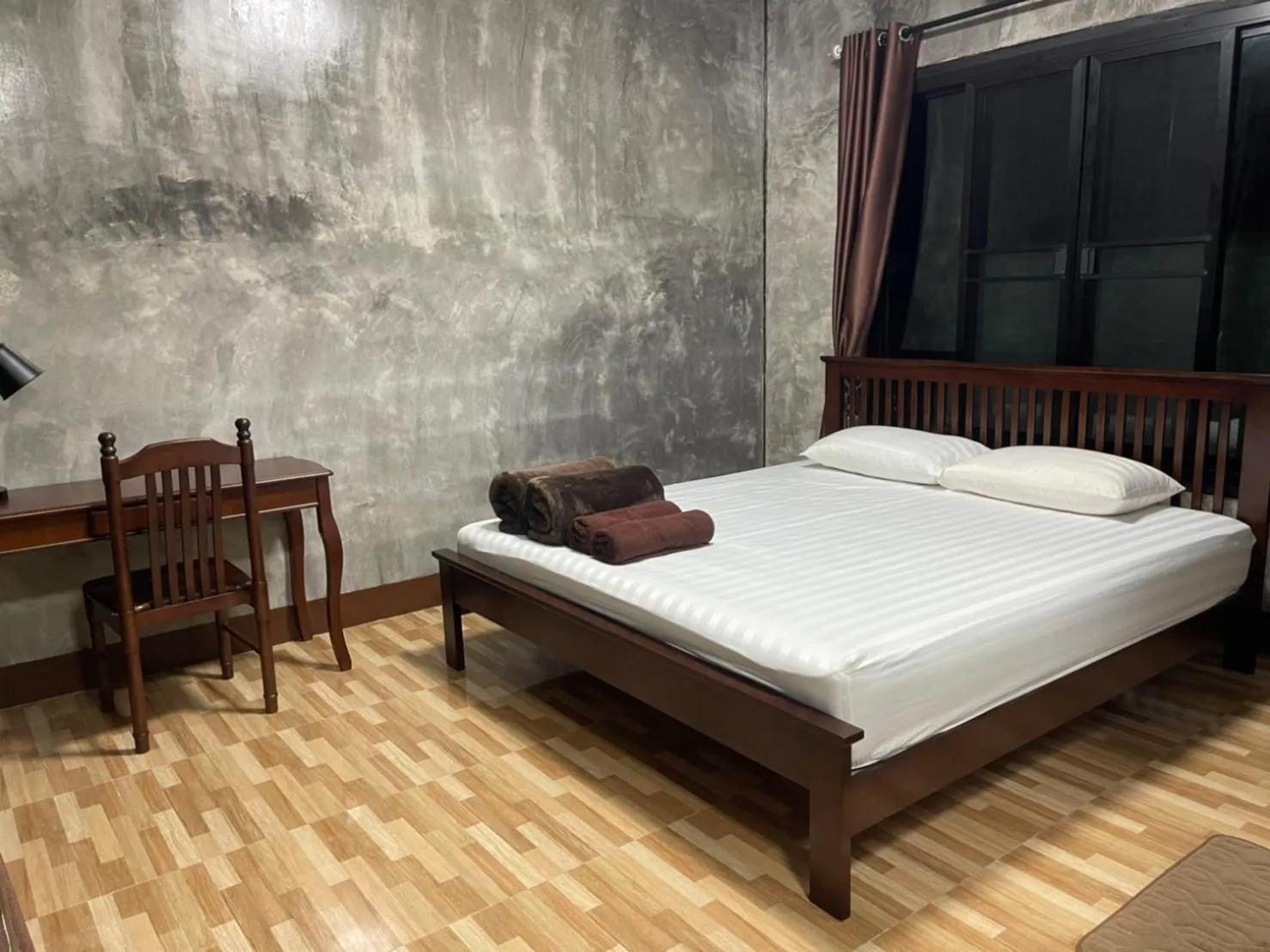 Bed in Yaowarate Sport Club and Resort ไร่เยาวเรศ