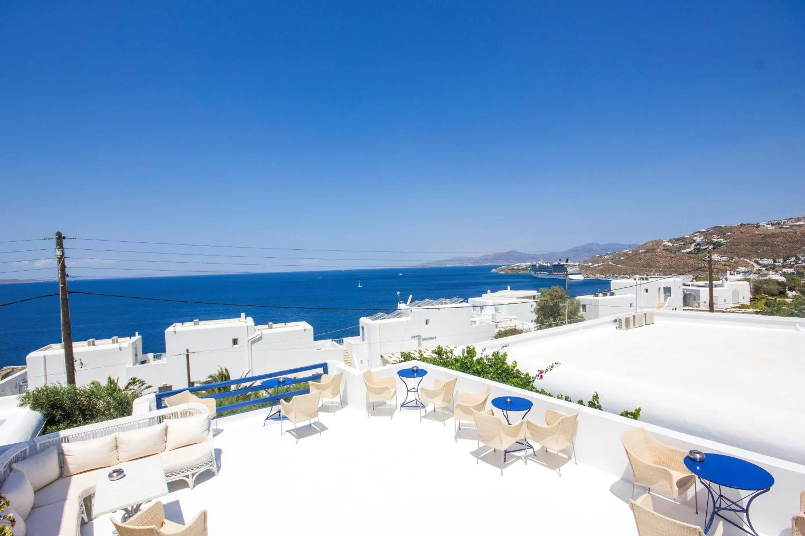 Balcony/Terrace in Hotel Spanelis