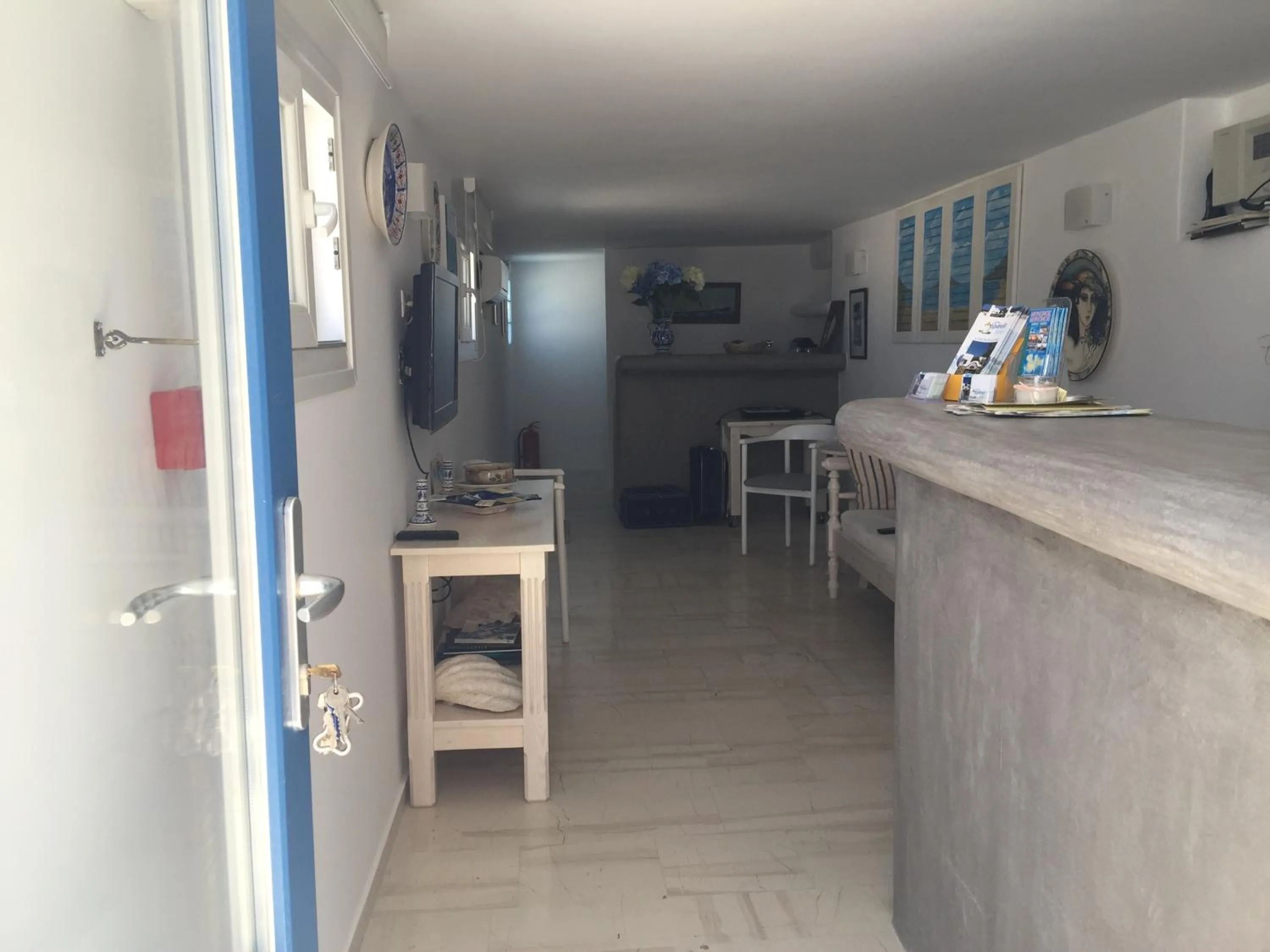 Lobby or reception in Hotel Spanelis