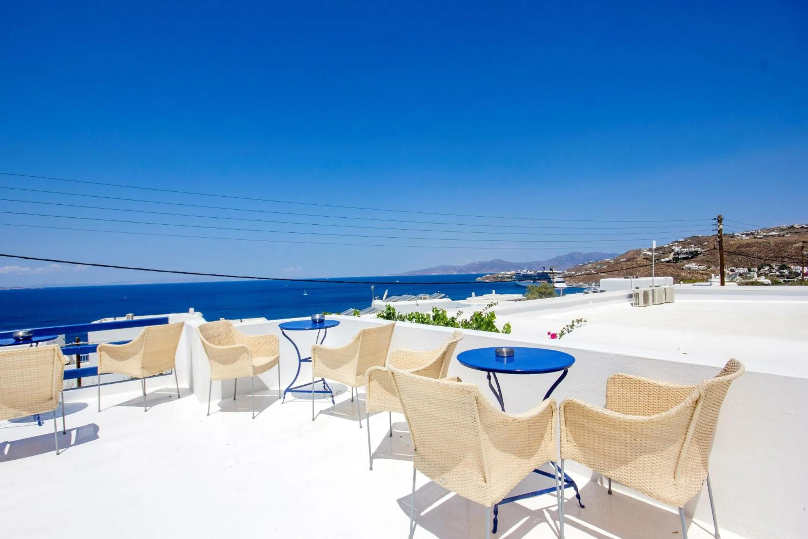 Balcony/Terrace in Hotel Spanelis