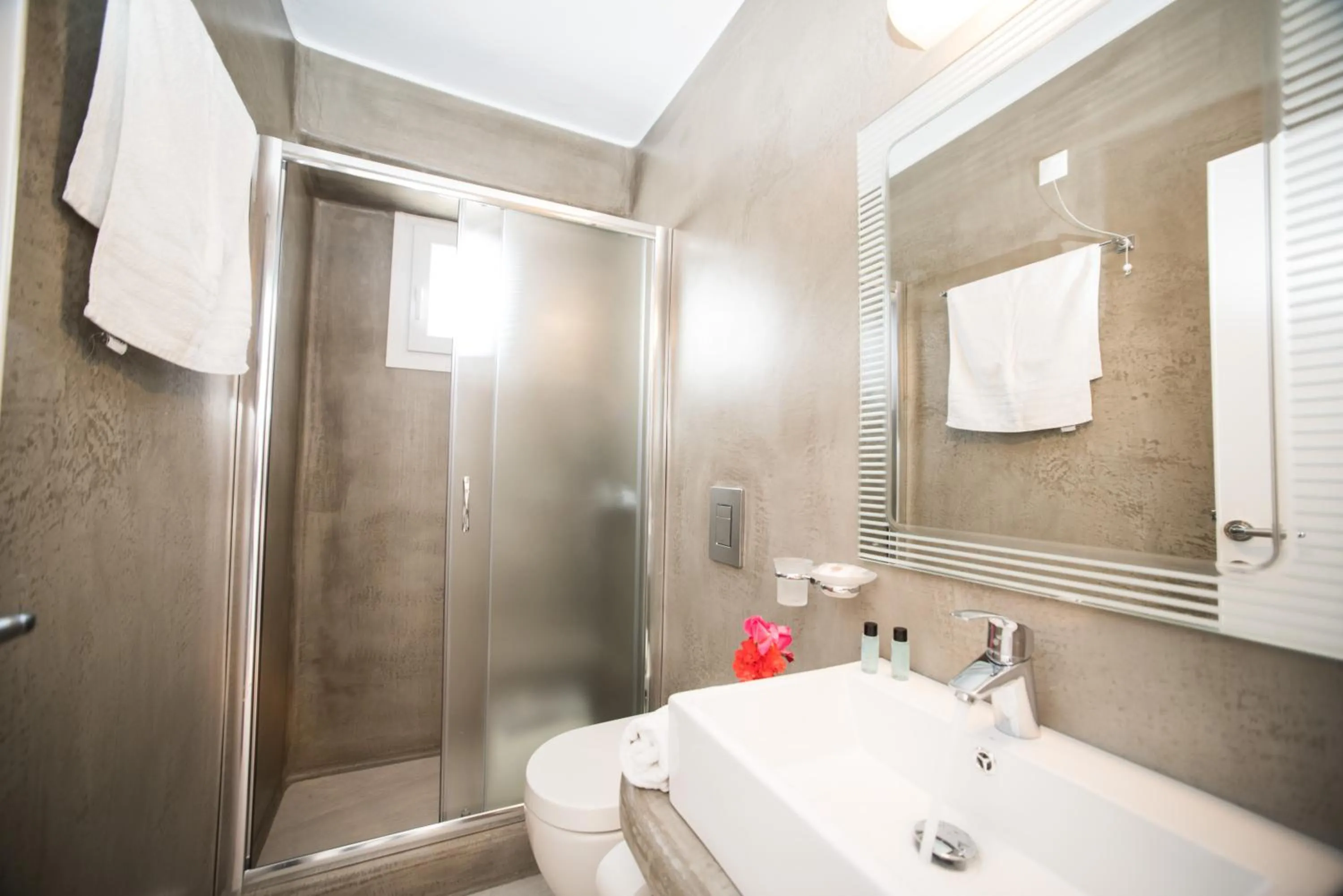 Bathroom in Hotel Spanelis