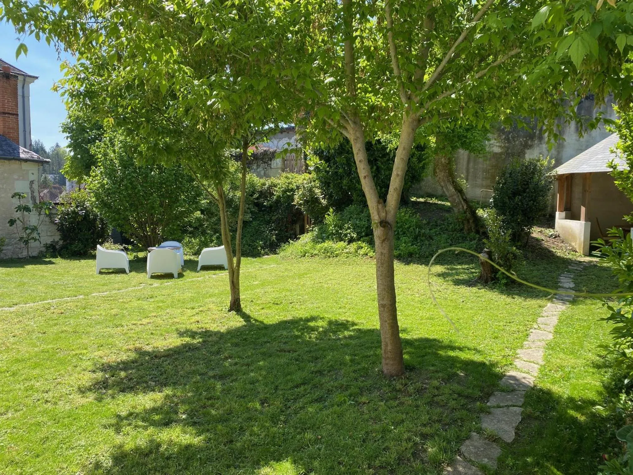 Garden view in Clos des Chardons - Le Jardin