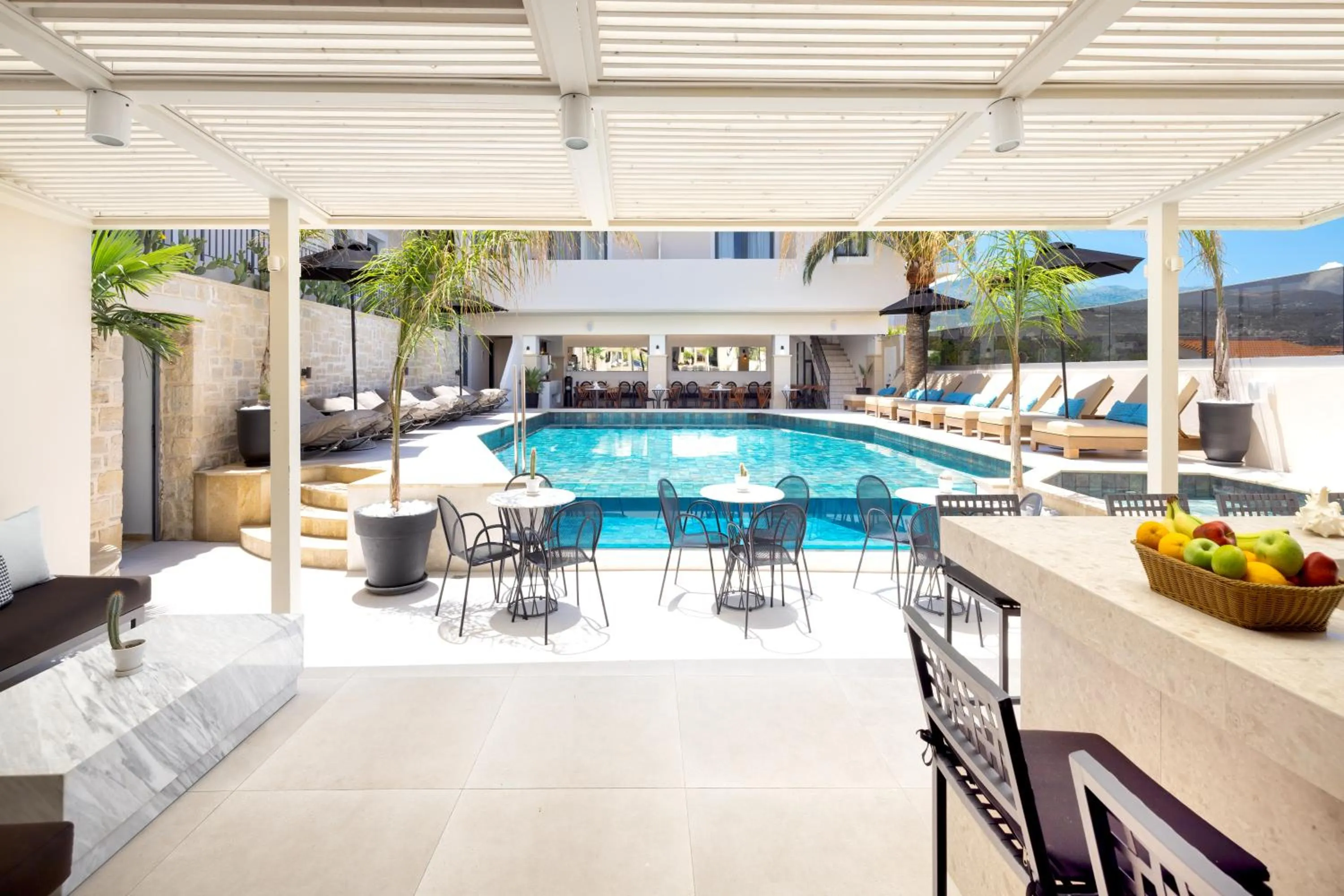 Swimming pool in La Stella Suites