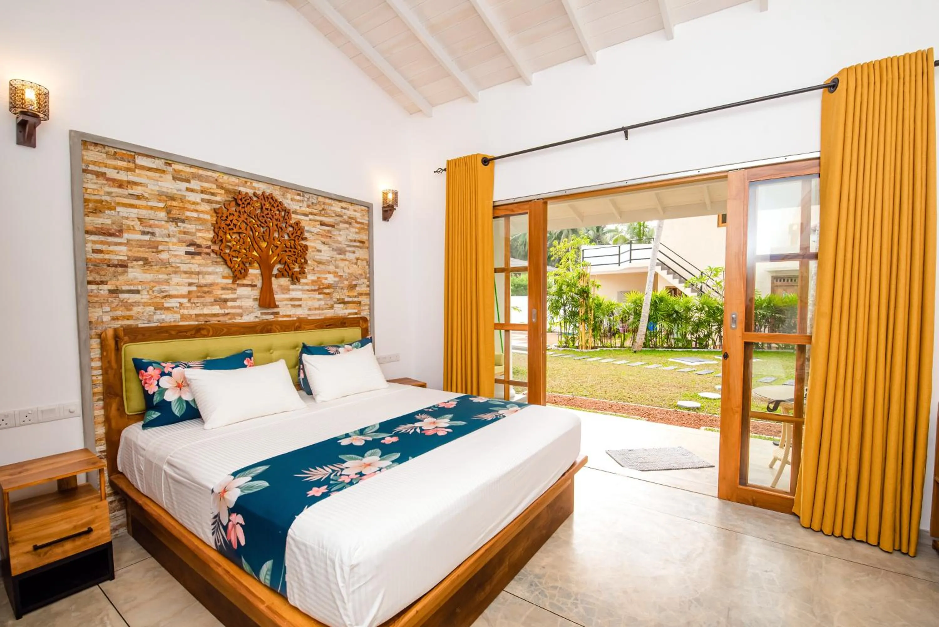 Bed in Tree of Life Resort