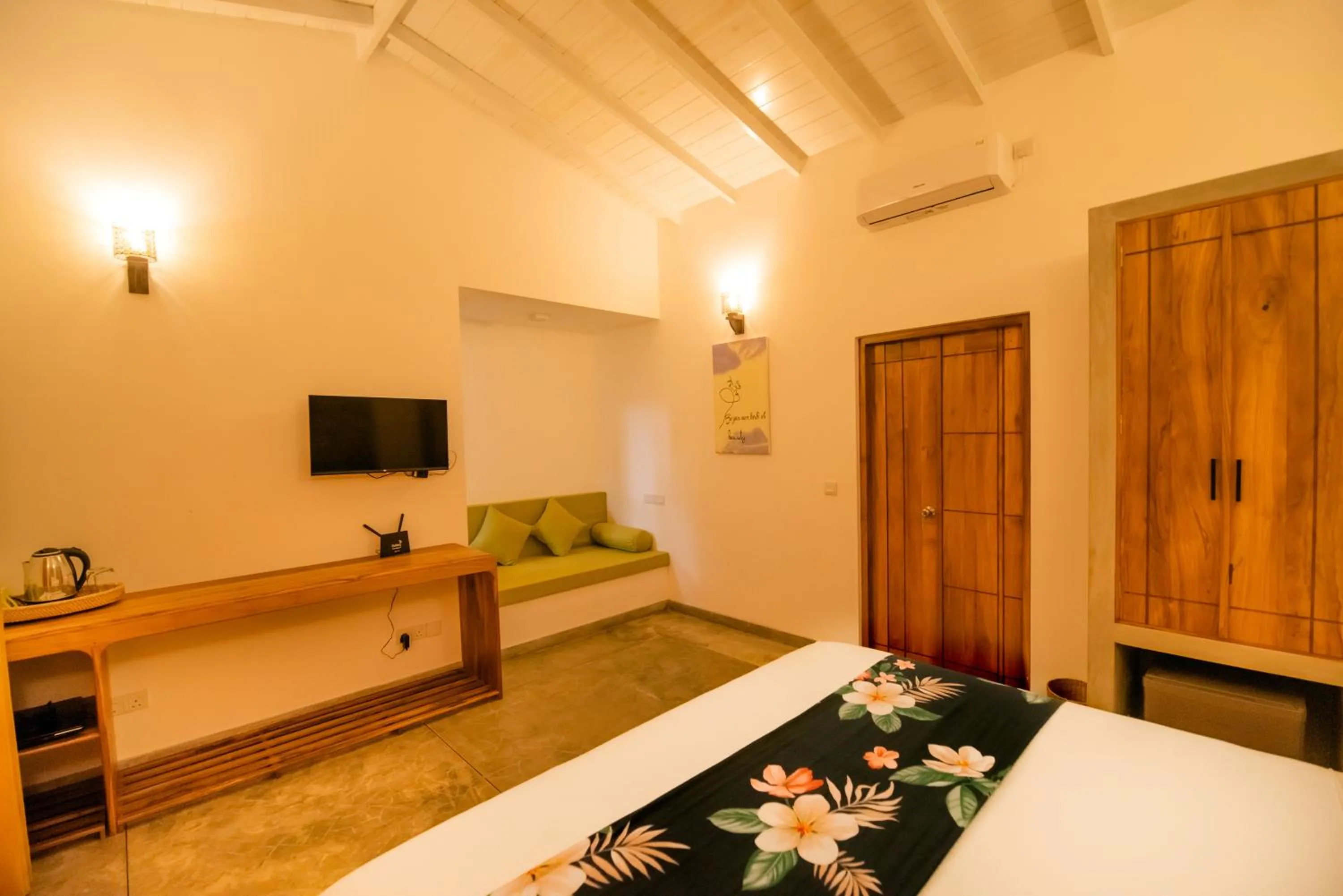 Bed in Tree of Life Resort