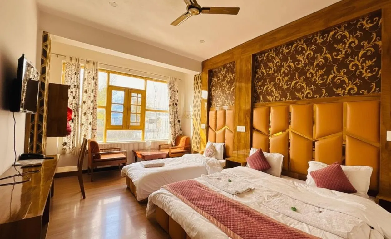 Bed in Gulsitara Resorts-Gulmarg