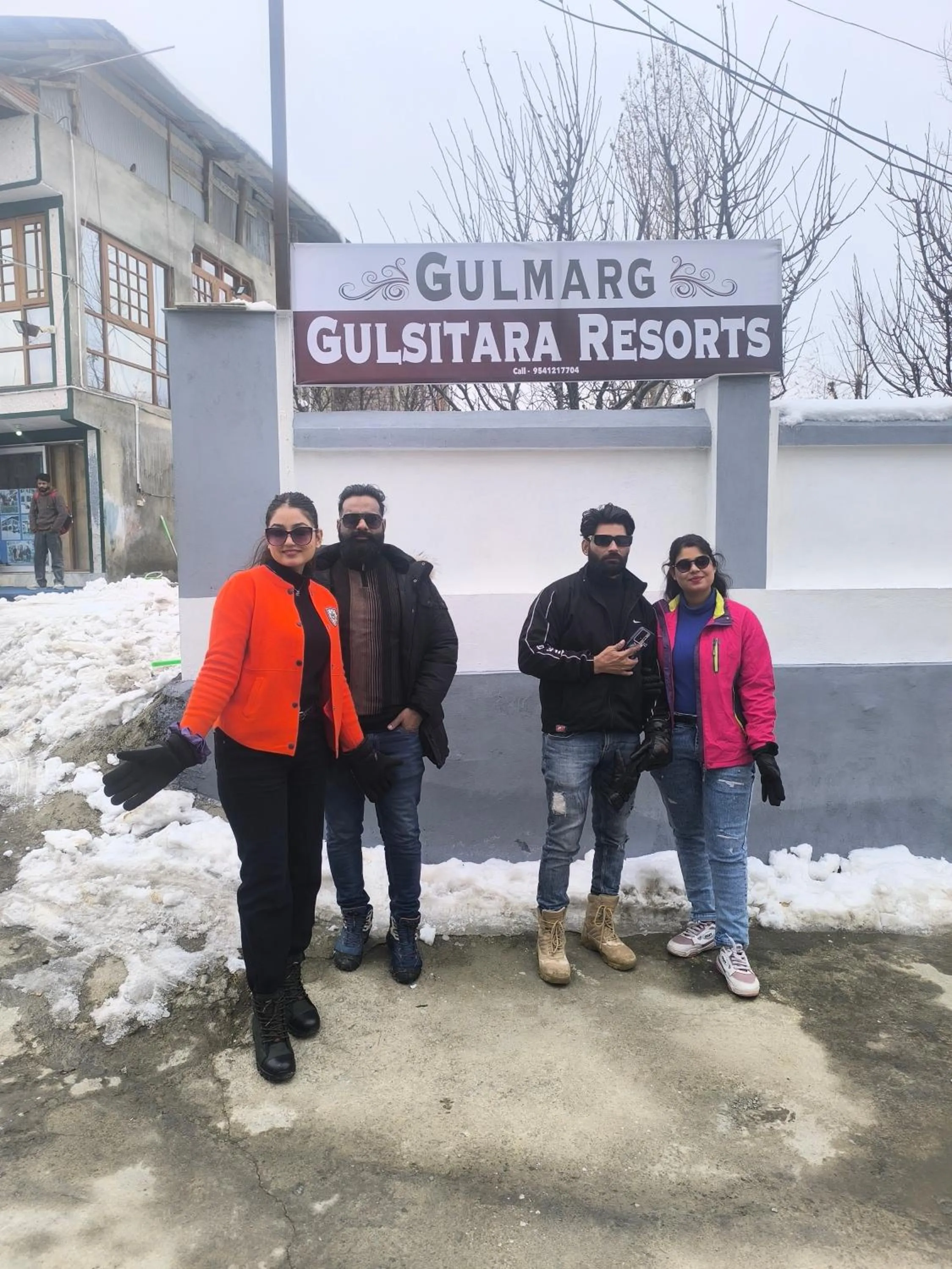 Property building in Gulsitara Resorts-Gulmarg