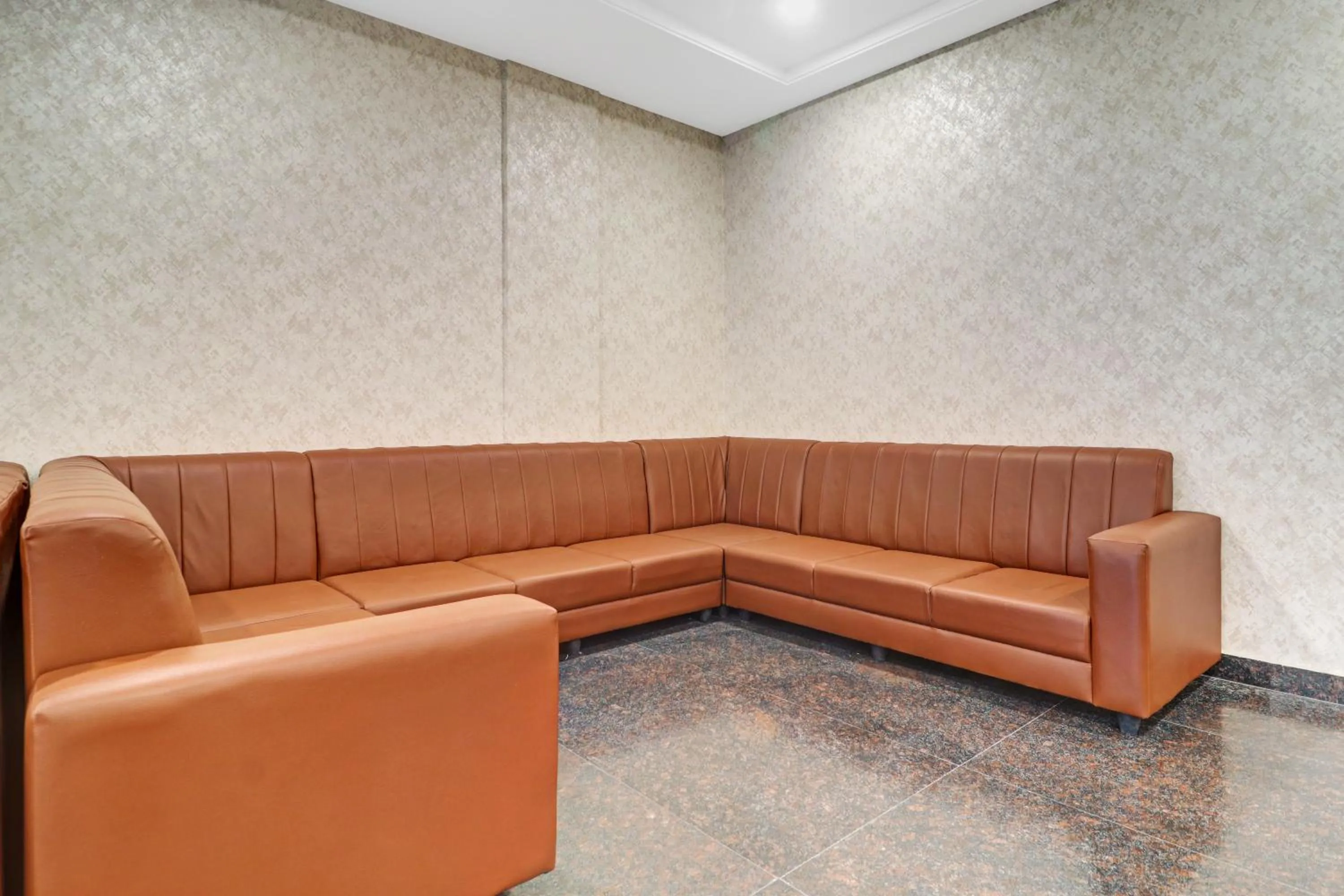 Seating area in Treebo Virat Residency, US Consulate