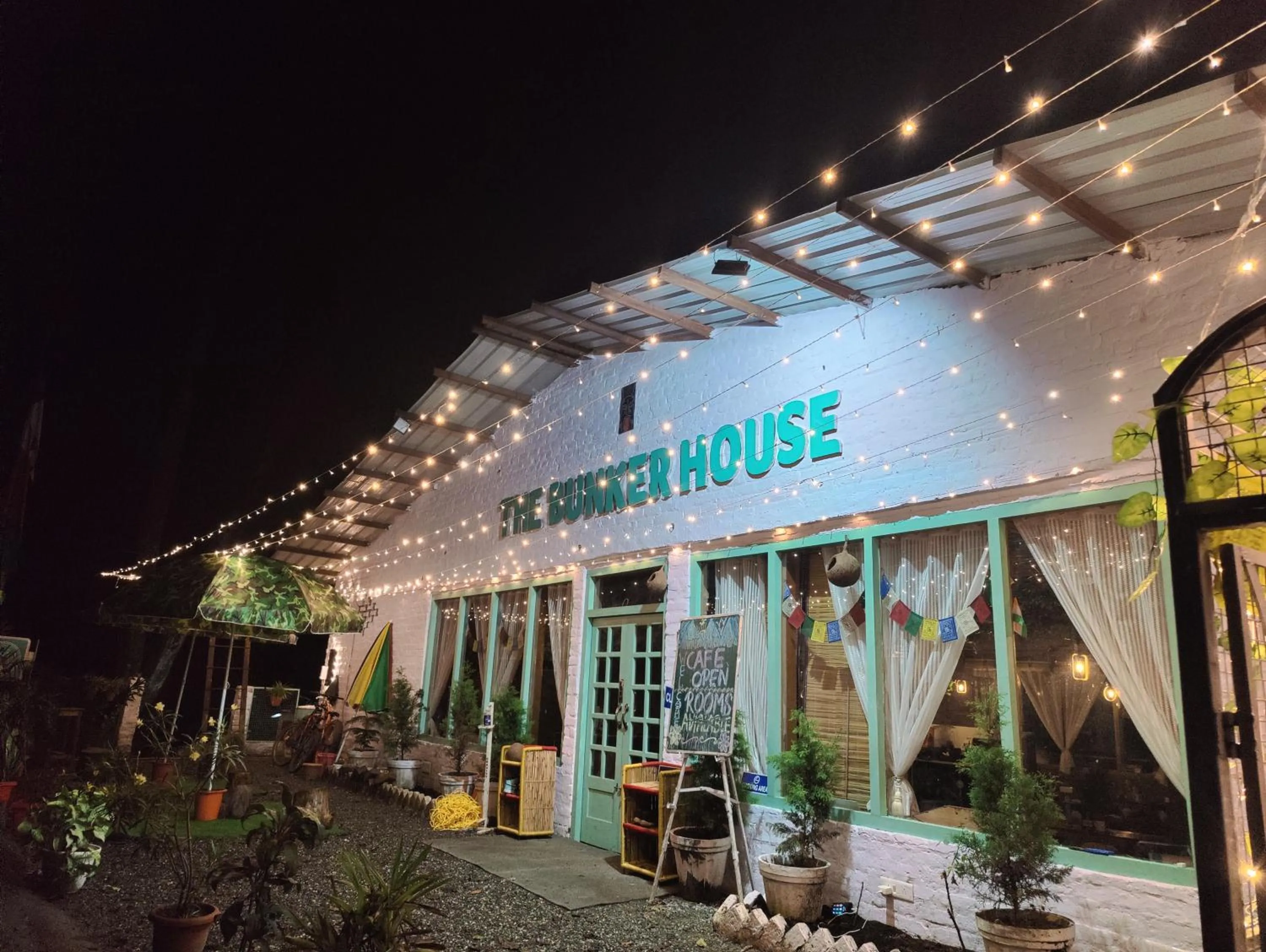 Night in The Bunker House