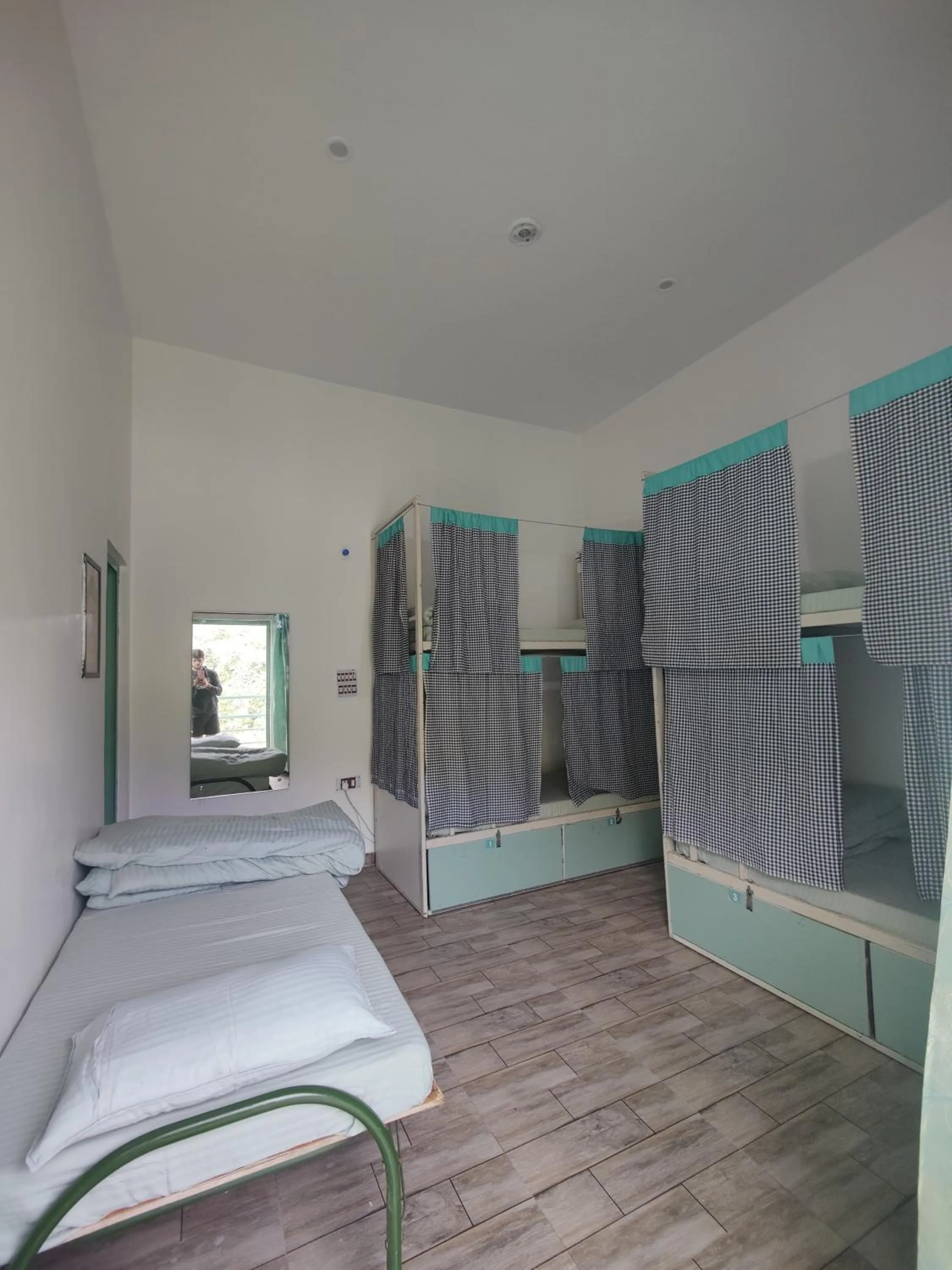 Photo of the whole room in The Bunker House