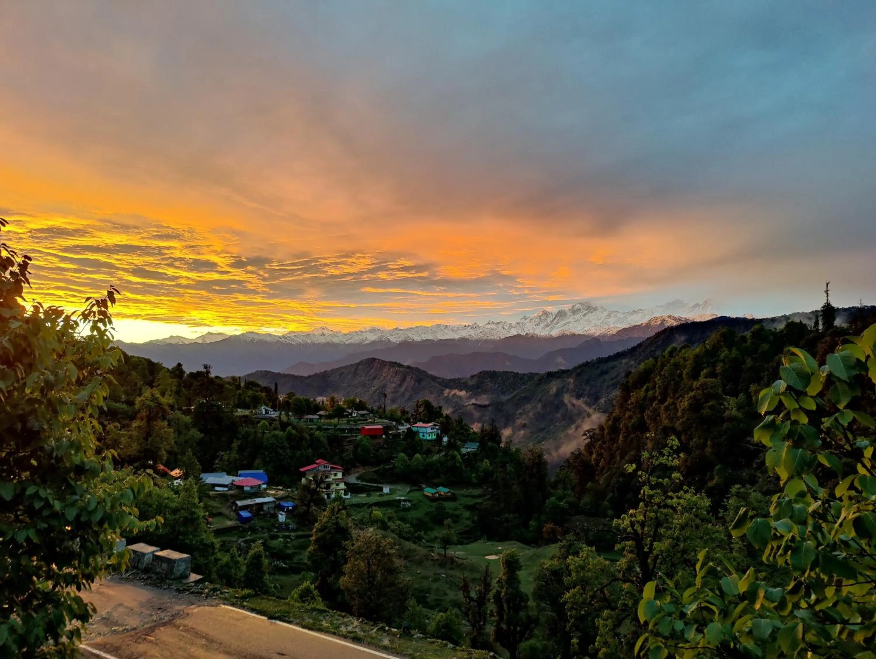 Mountain view in The Bunker House