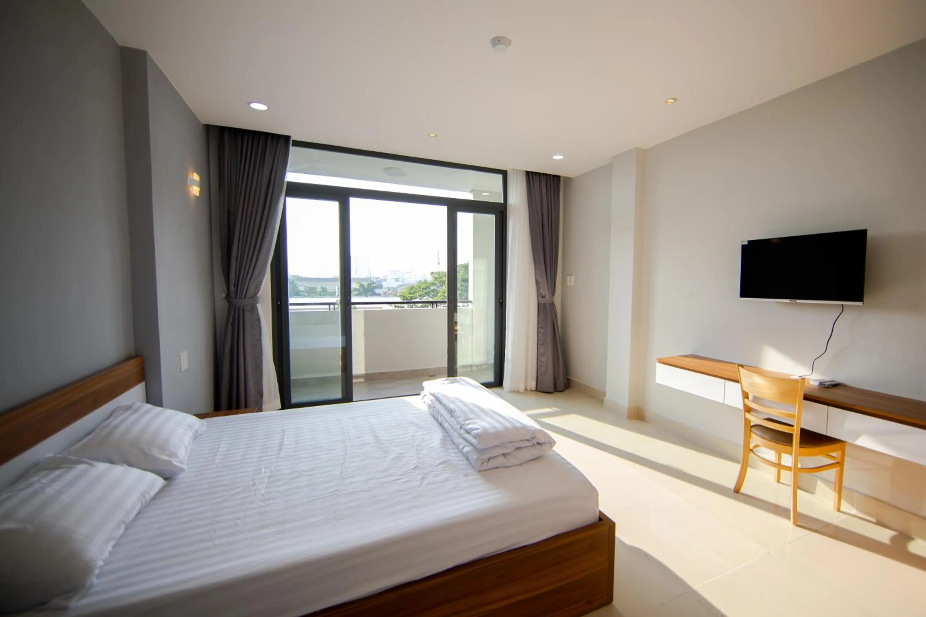 Photo of the whole room, Bed in Hạnh Trang Hotel