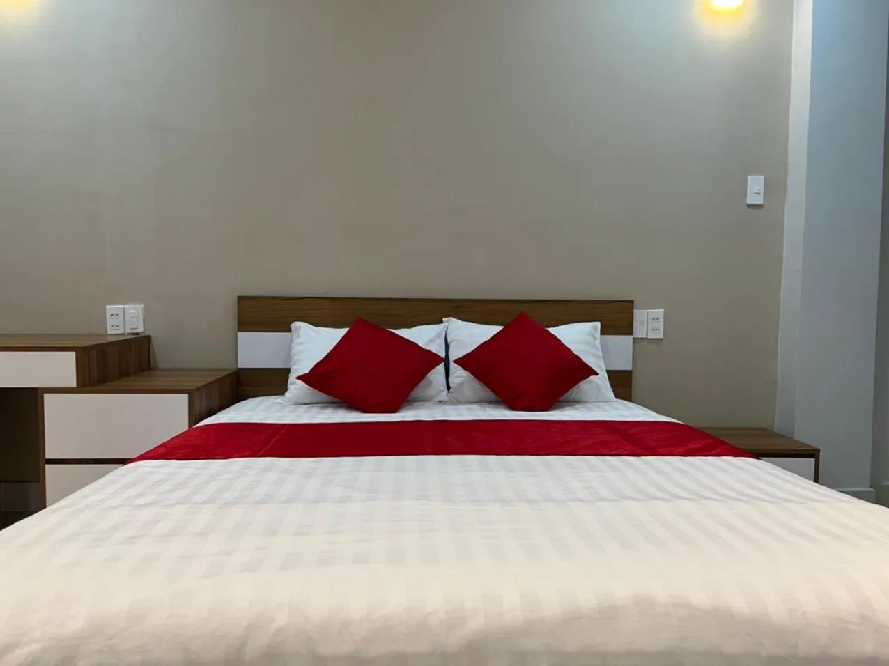 Bed in Hạnh Trang Hotel