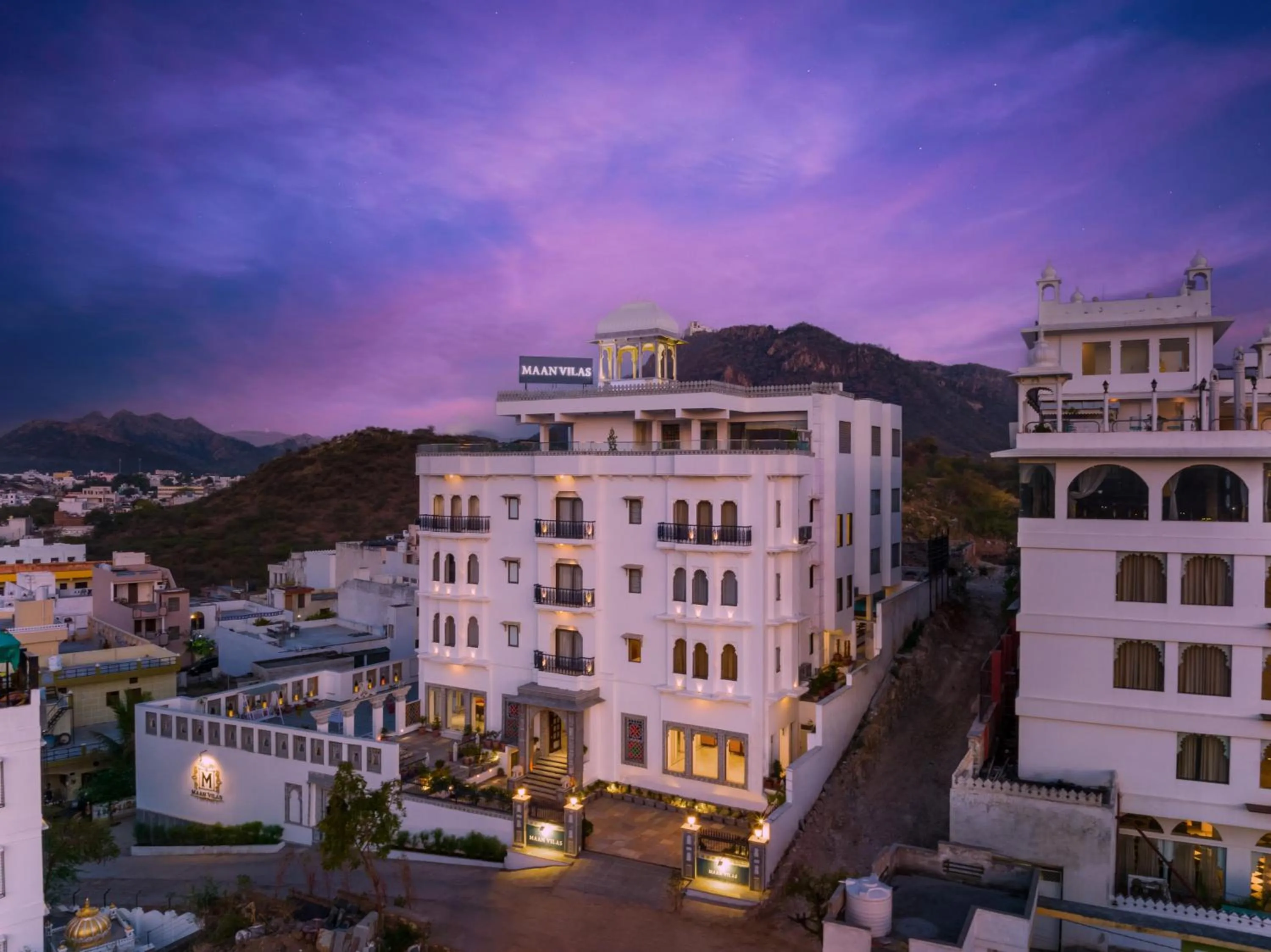 Property building in Maan Vilas - A Boutique Hotel Udaipur