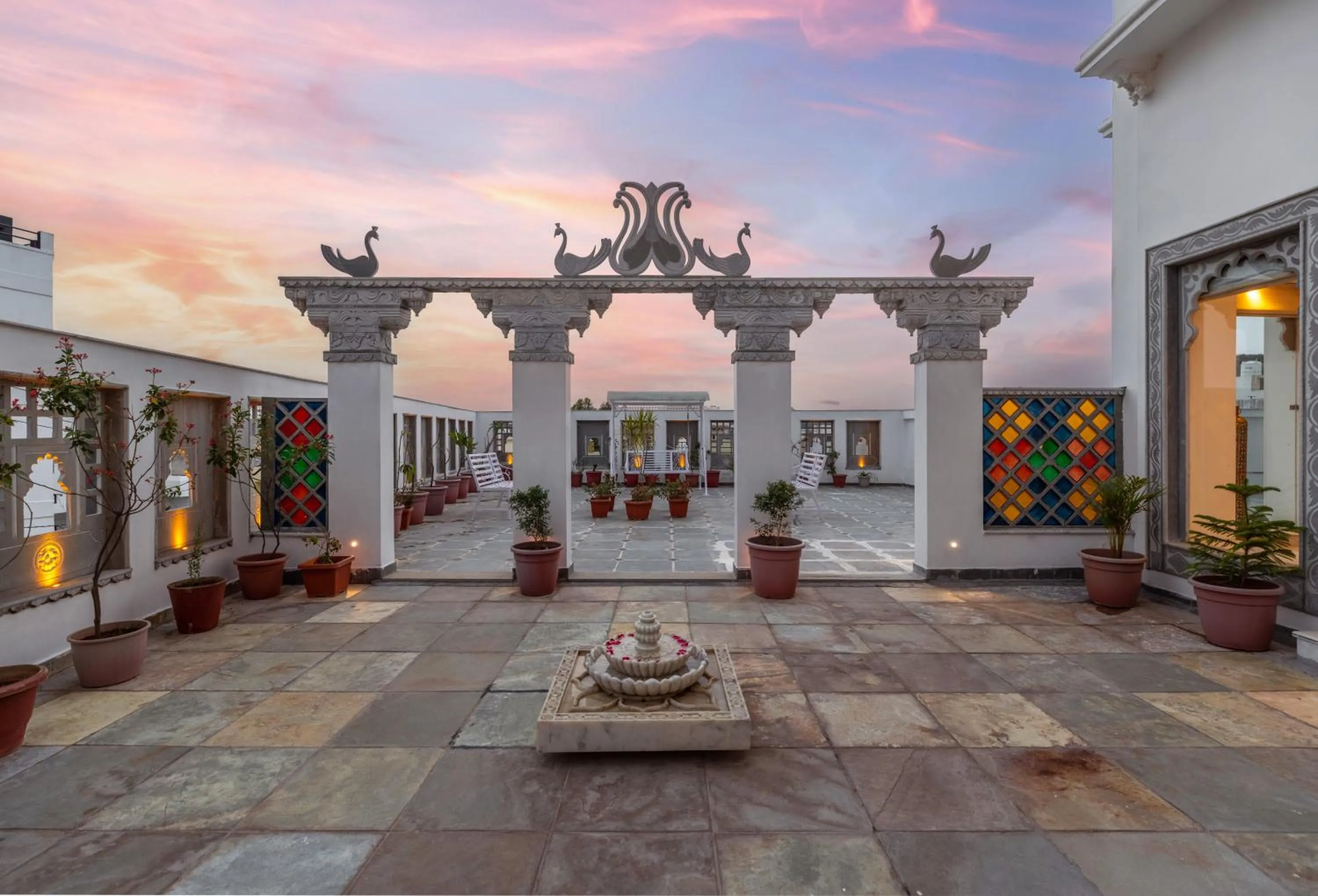 Facade/entrance in Maan Vilas - A Boutique Hotel Udaipur