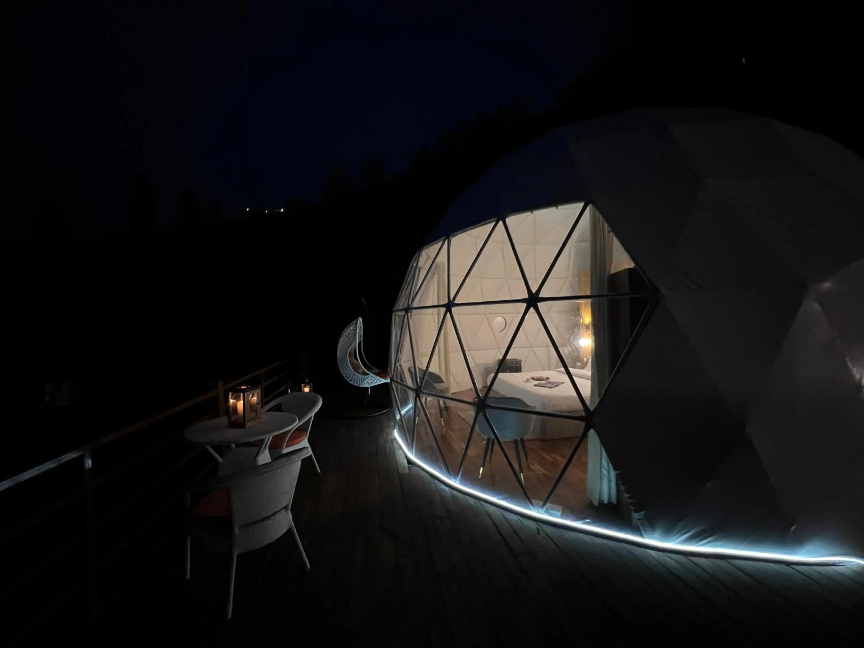 Balcony/Terrace in GLAMPING CLUB