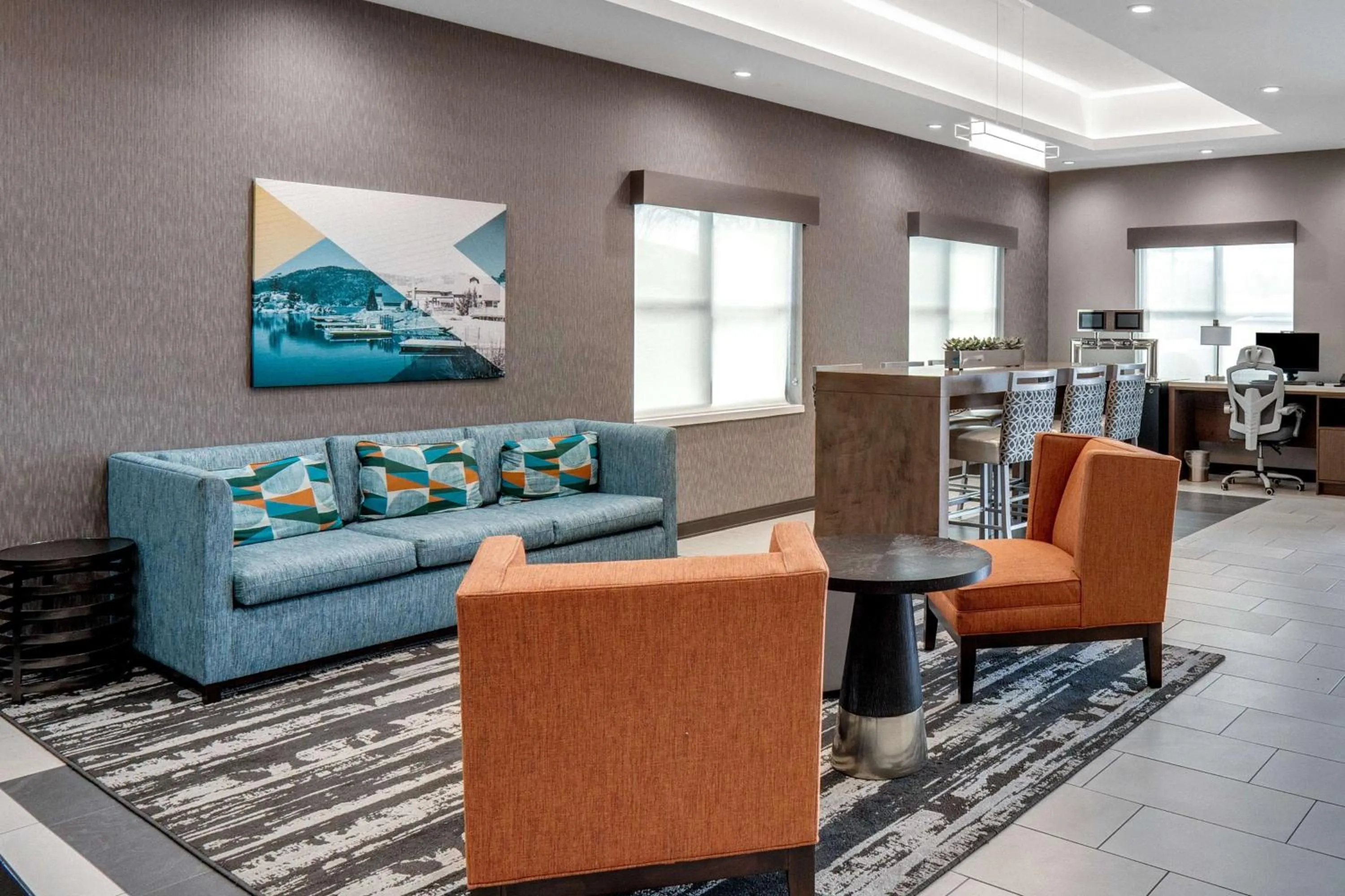 Lobby or reception in Best Western San Bernardino Hotel