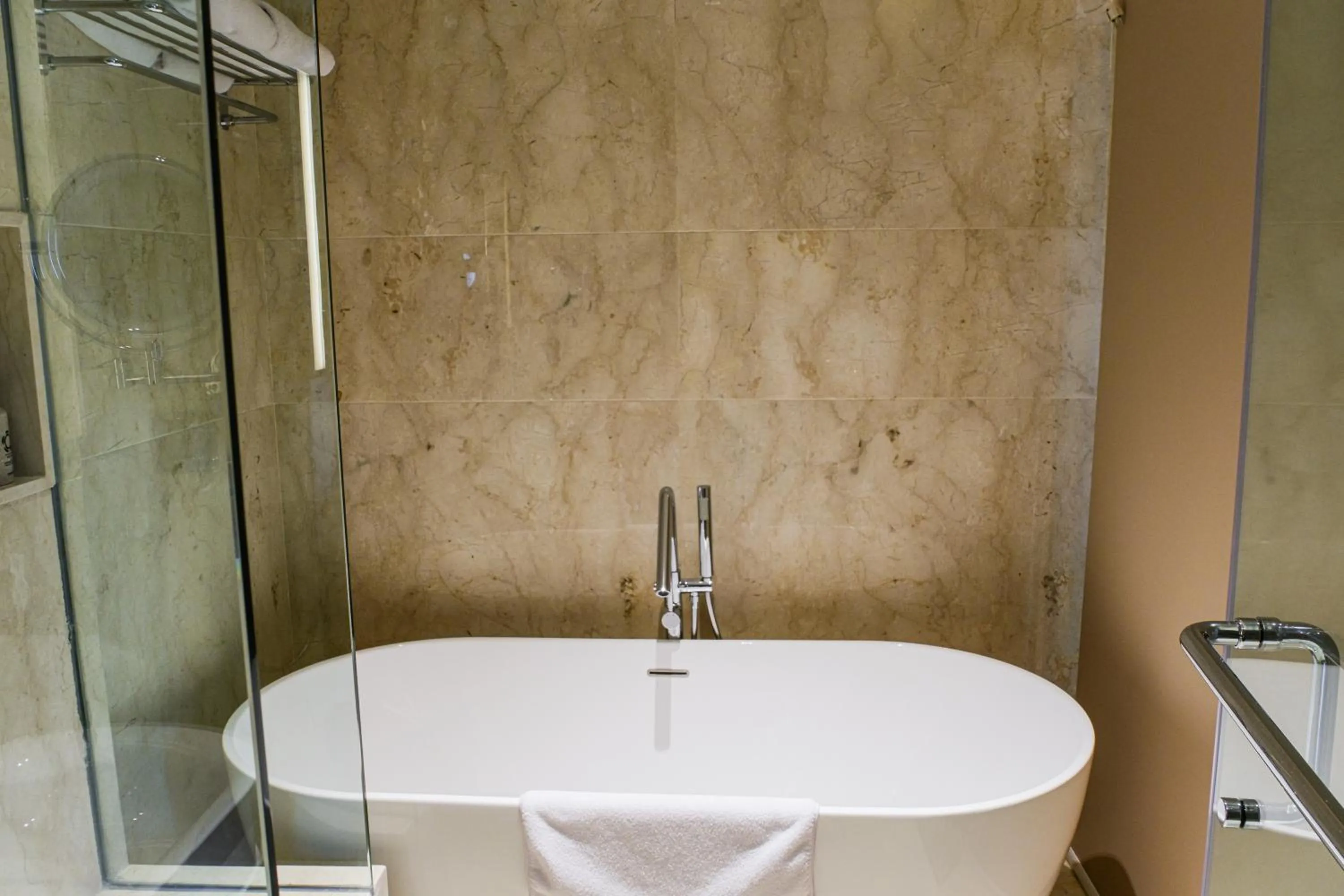 Bathroom in Marianna Resort And Convention Tuktuk - Samosir, Marclan Collection