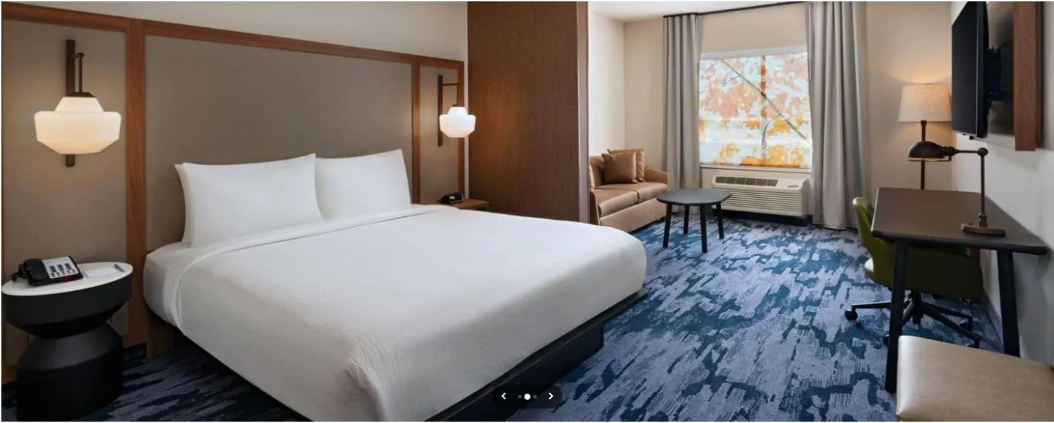 Bed in Fairfield by Marriott Inn & Suites Fort Worth Alliance Airport