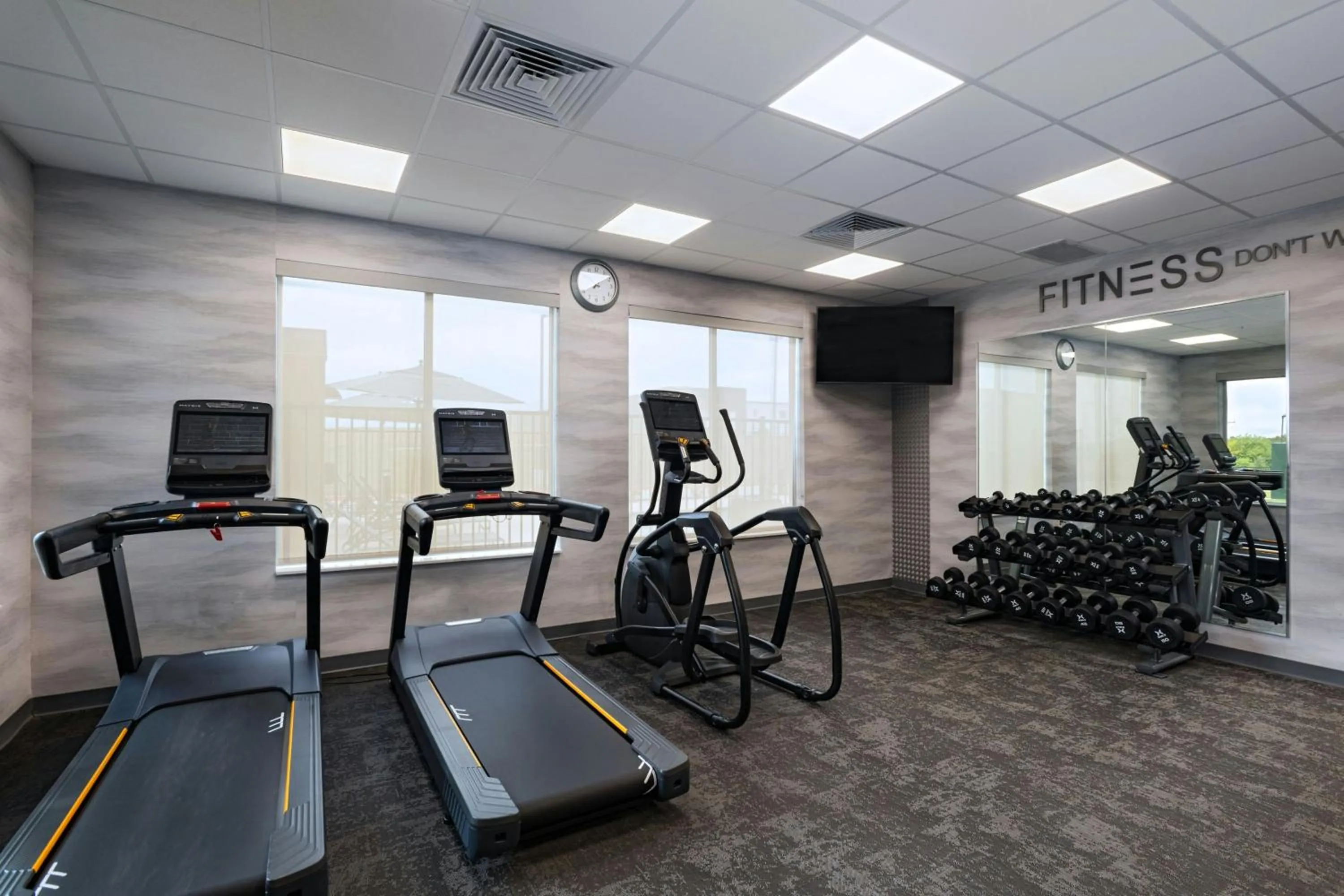 Fitness centre/facilities in Fairfield by Marriott Inn & Suites Fort Worth Alliance Airport