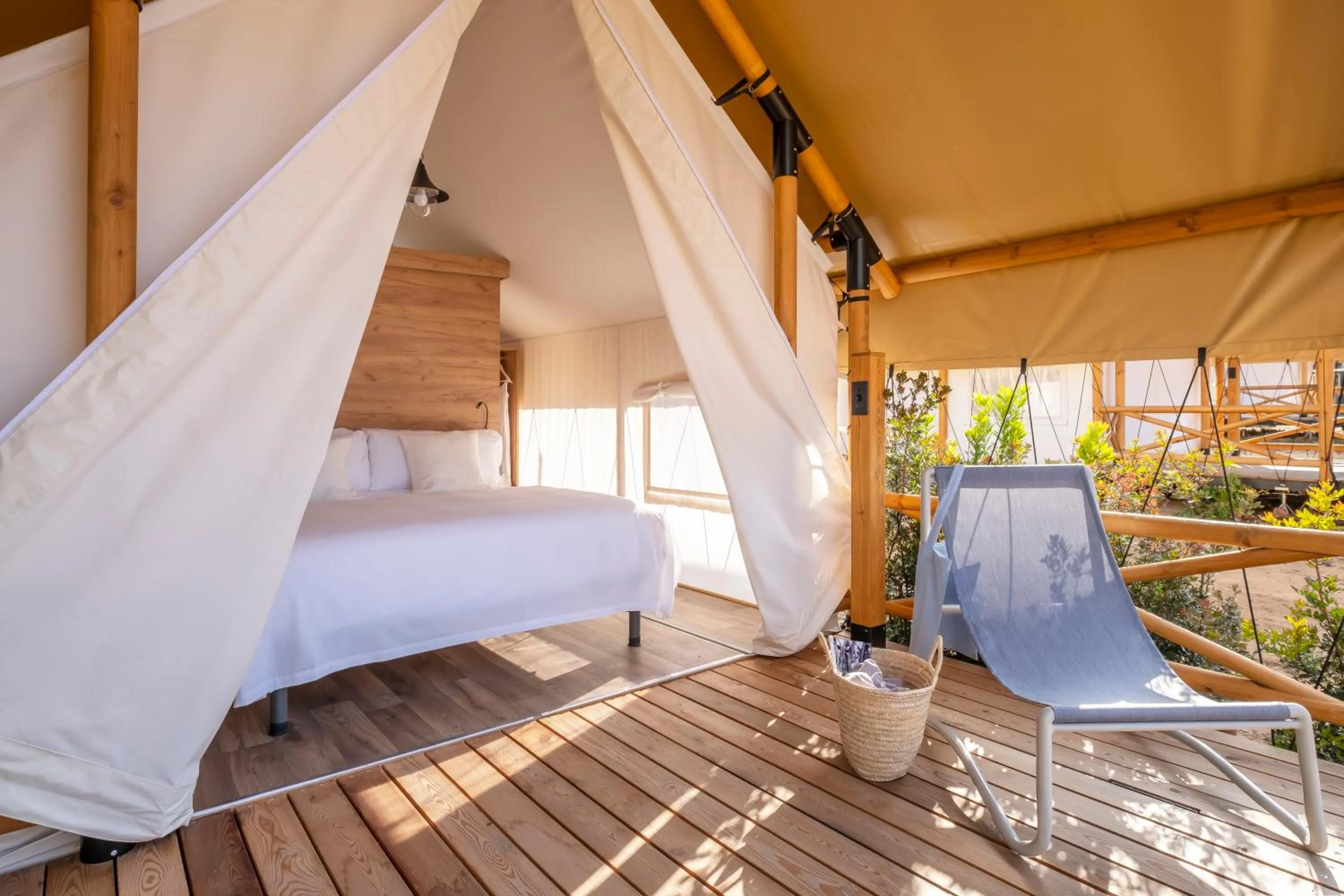 Bed in wecamp Cadaqués