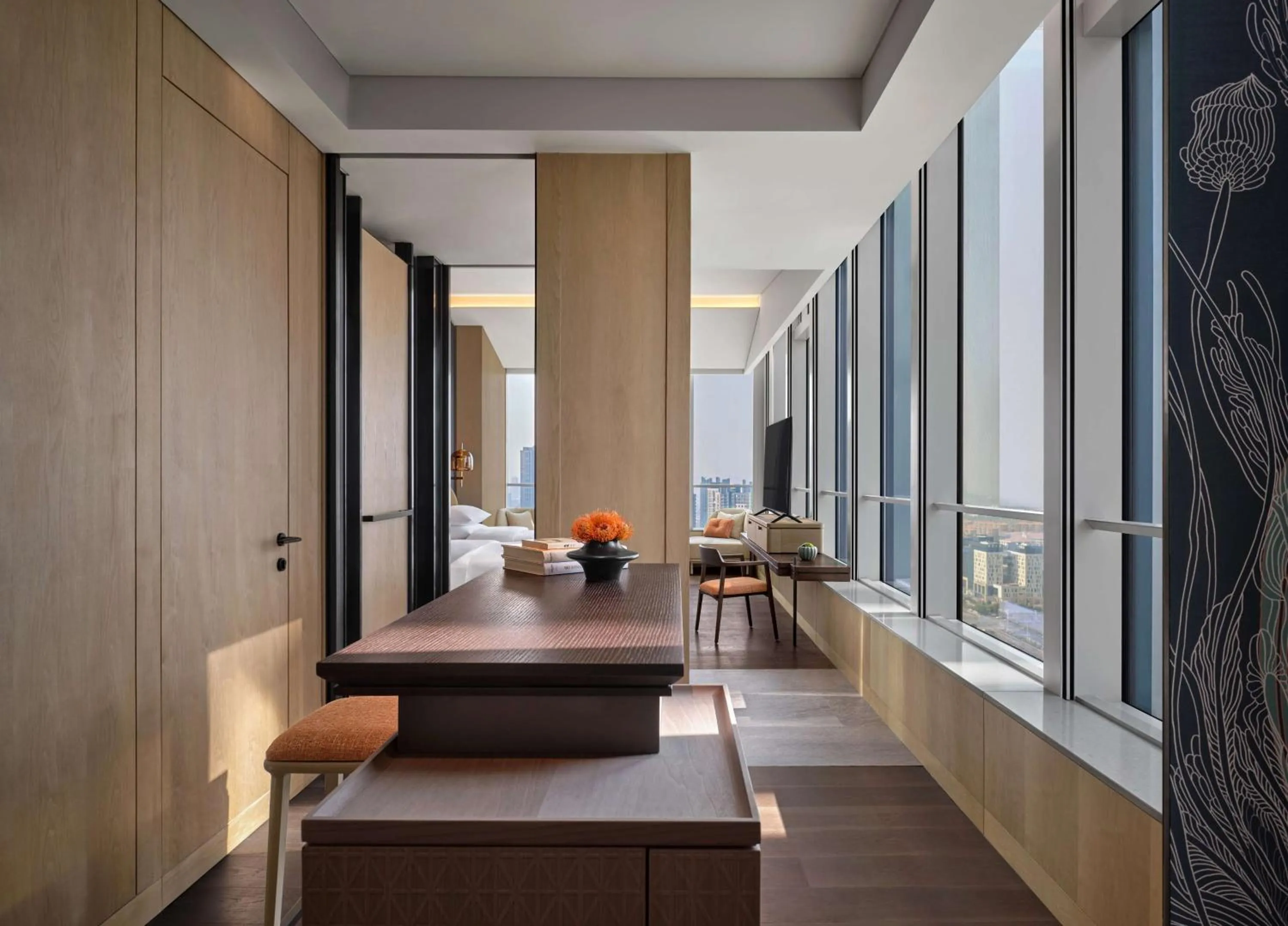 Bedroom in Andaz Nanjing Hexi, By Hyatt
