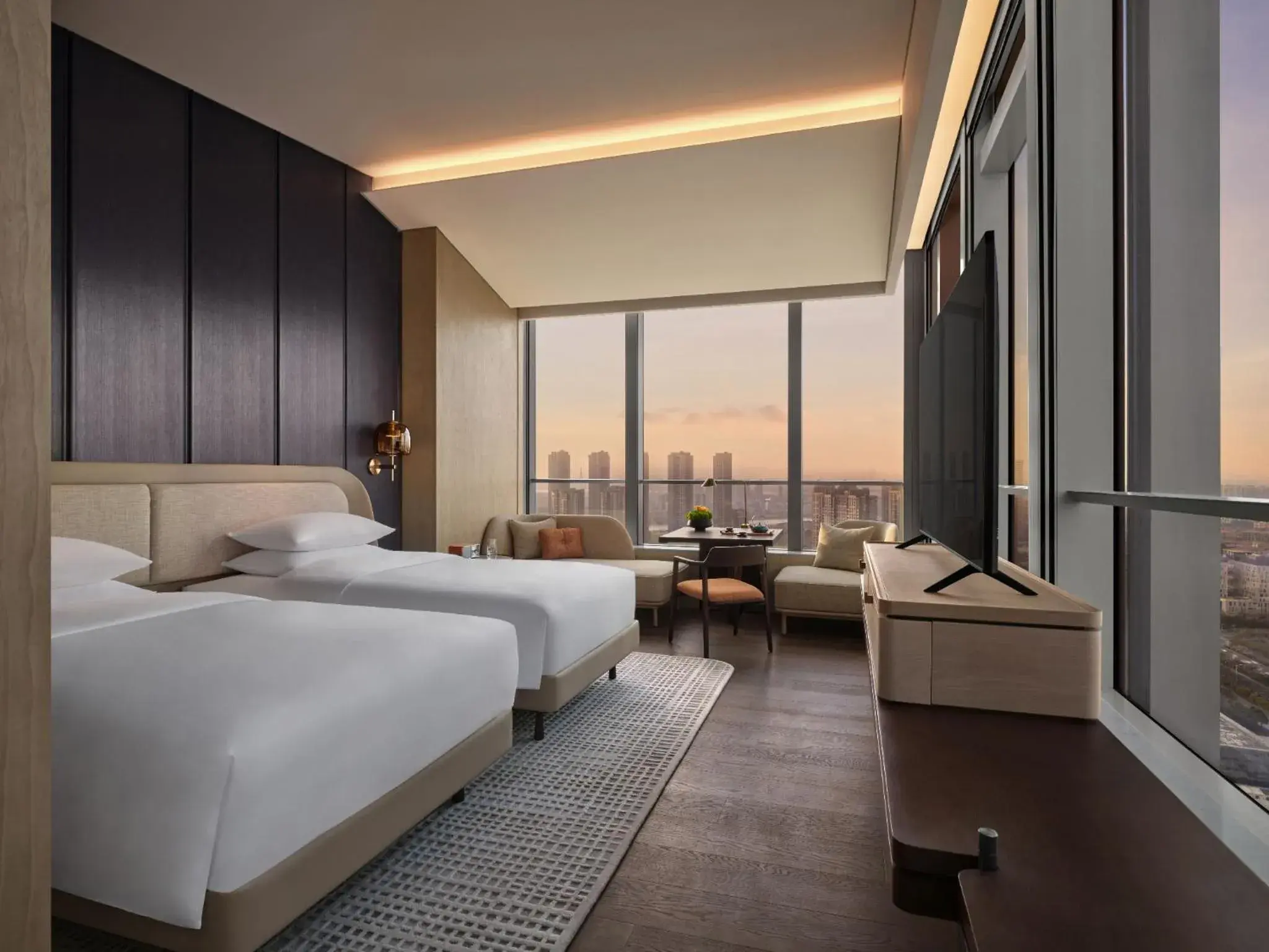 Premier Twin Room - single occupancy in Andaz Nanjing Hexi, By Hyatt Premier Twin Room - single occupancy in Andaz Nanjing Hexi, By Hyatt