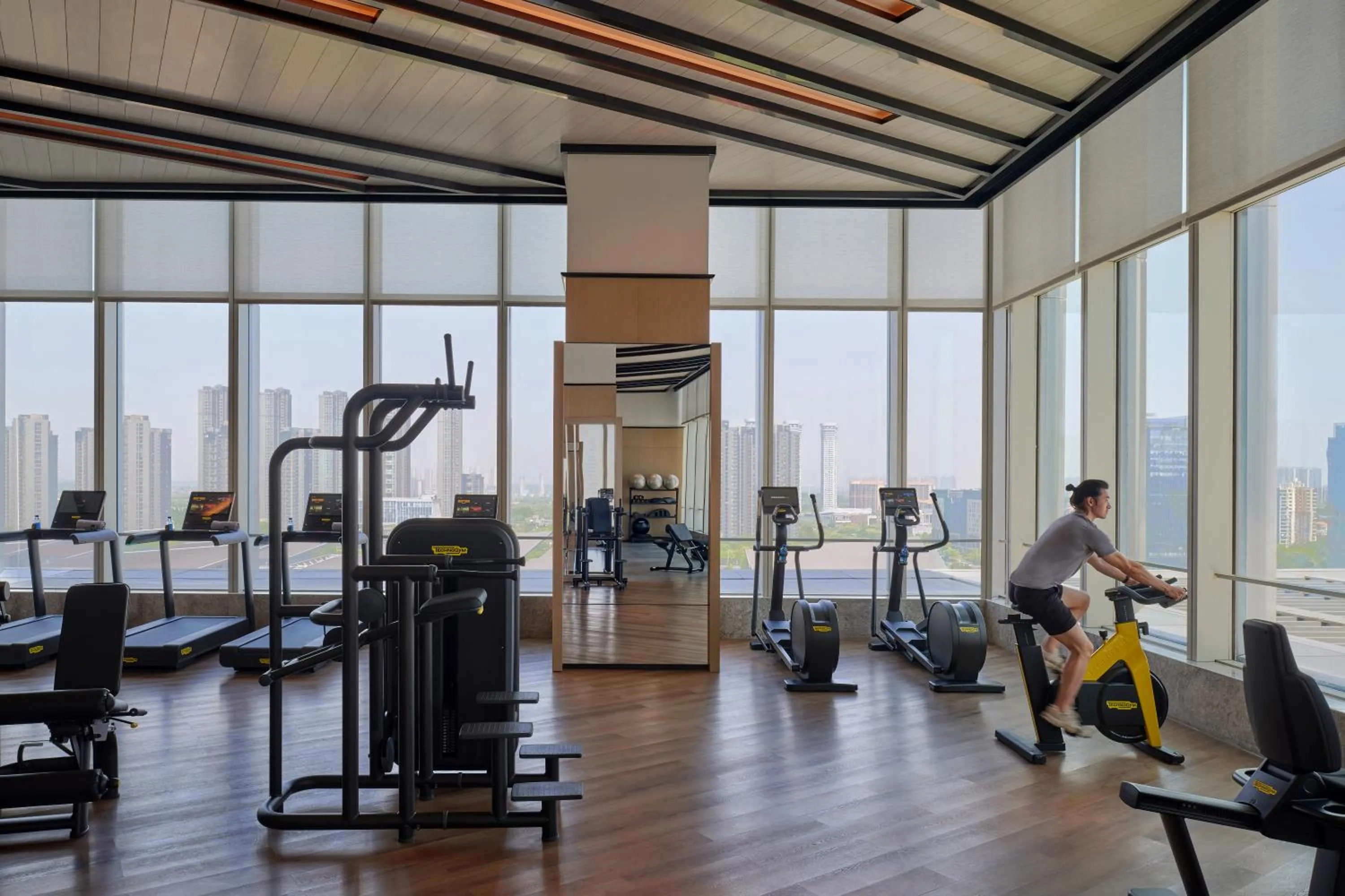 Fitness centre/facilities in Andaz Nanjing Hexi, By Hyatt