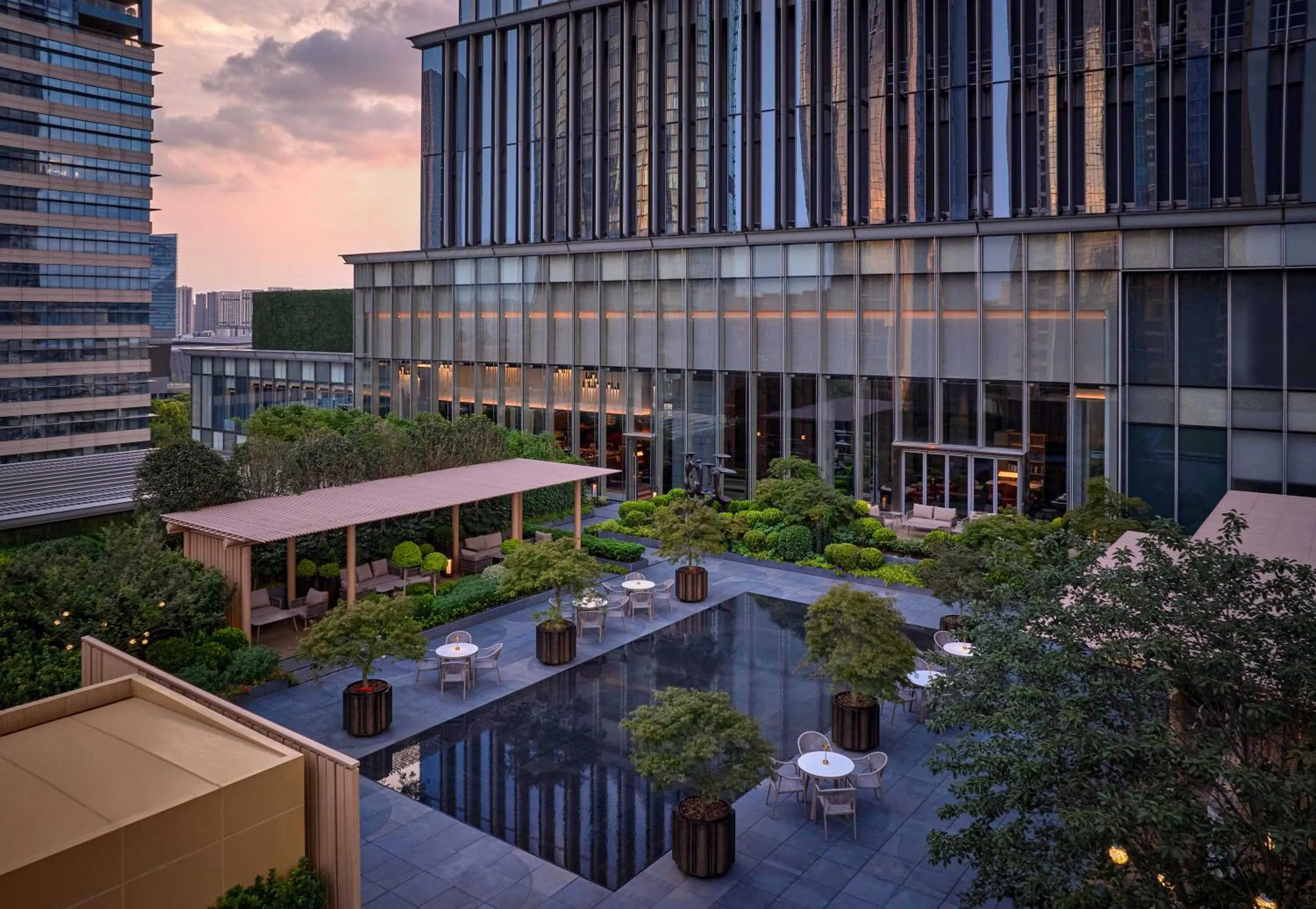 Garden in Andaz Nanjing Hexi, By Hyatt