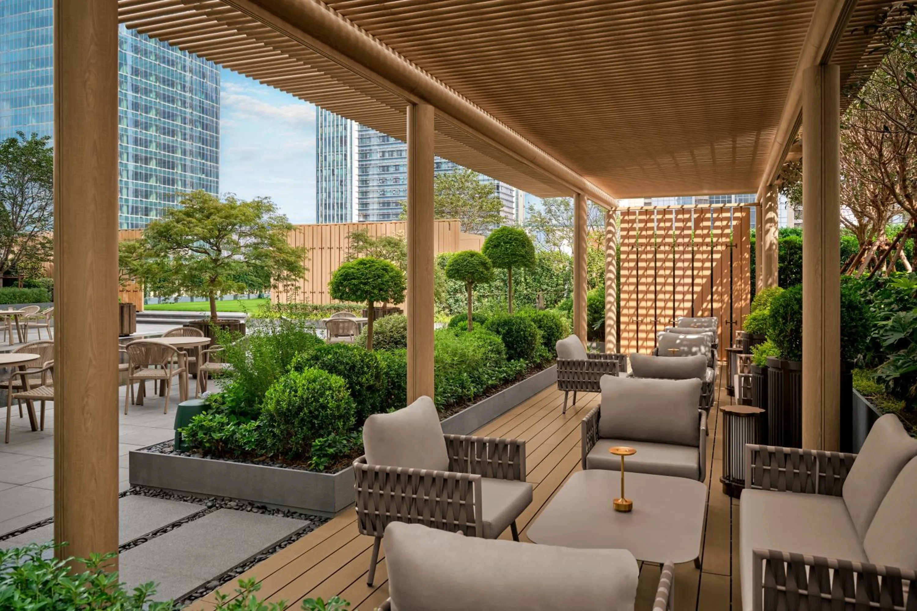 Garden in Andaz Nanjing Hexi, By Hyatt