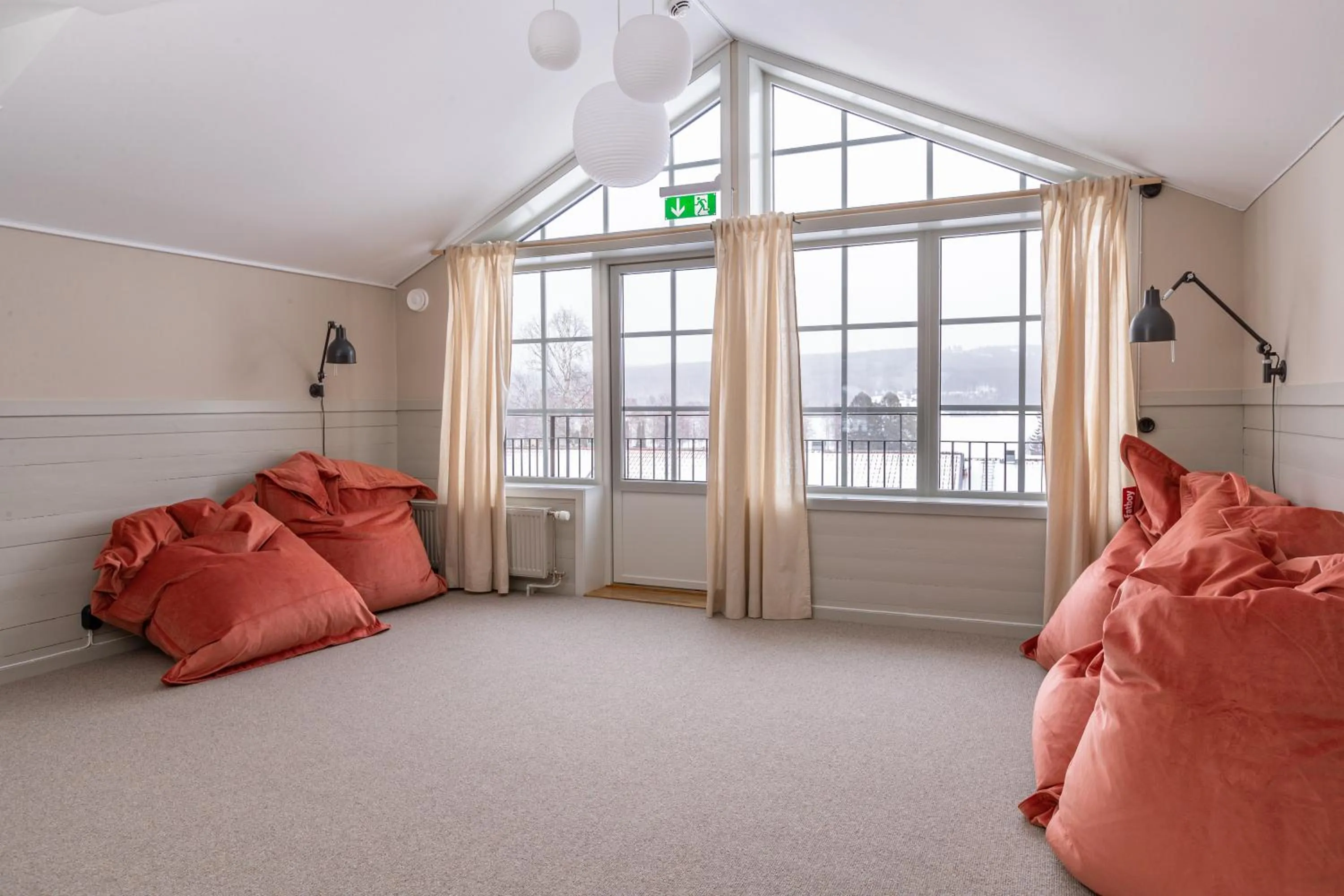 Seating area in STF Undersvik Gårdshotell & Vandrarhem