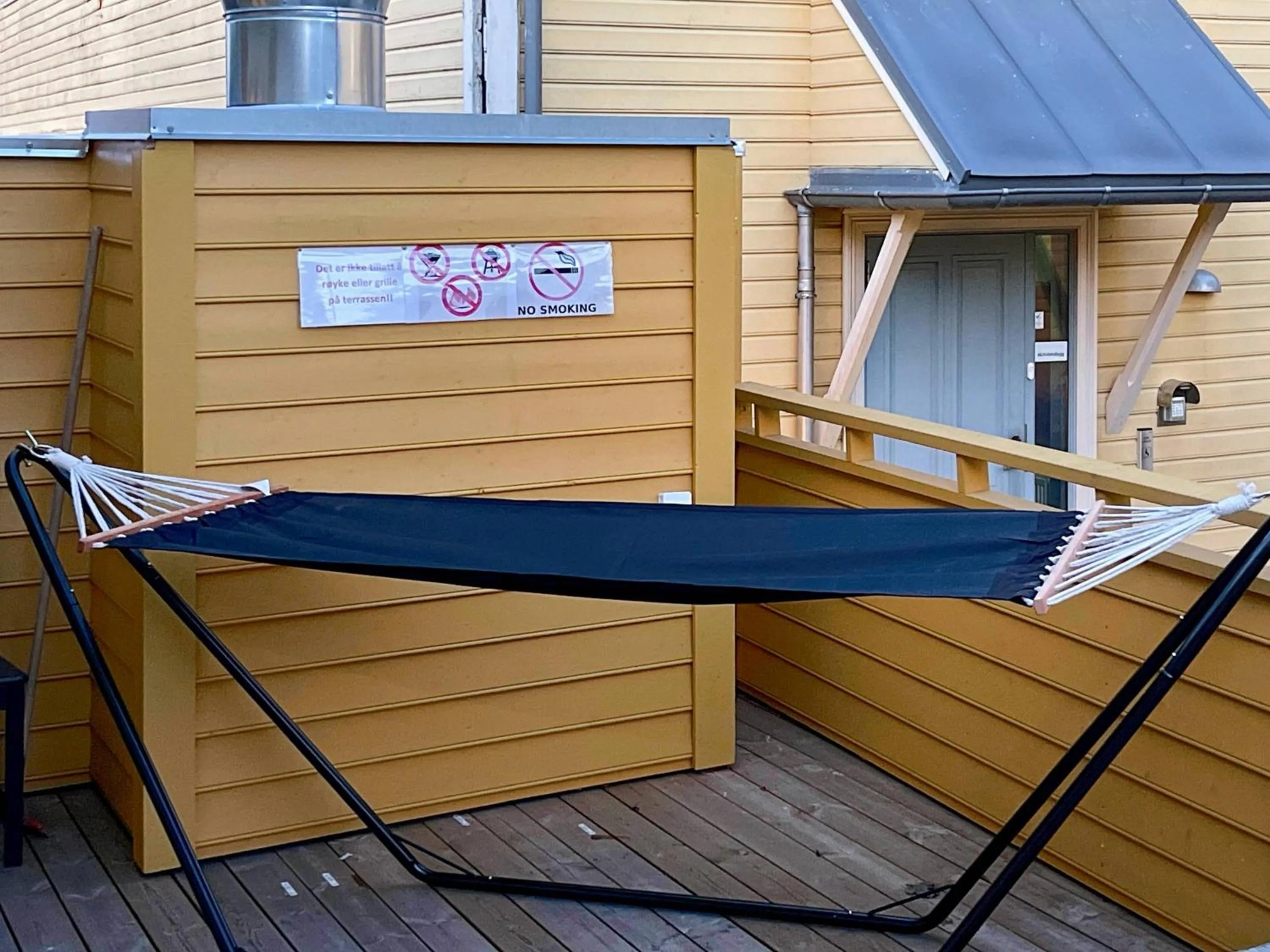 Balcony/Terrace in Stavanger Bnb at nicolas 11