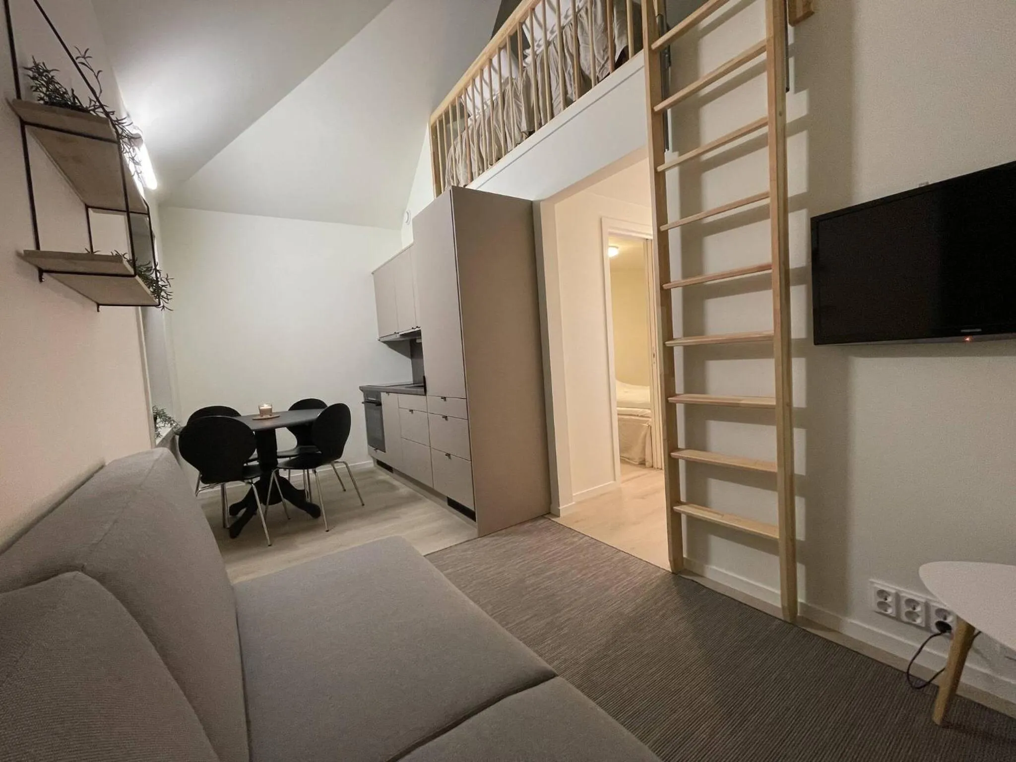 Living room in Stavanger Bnb at nicolas 11