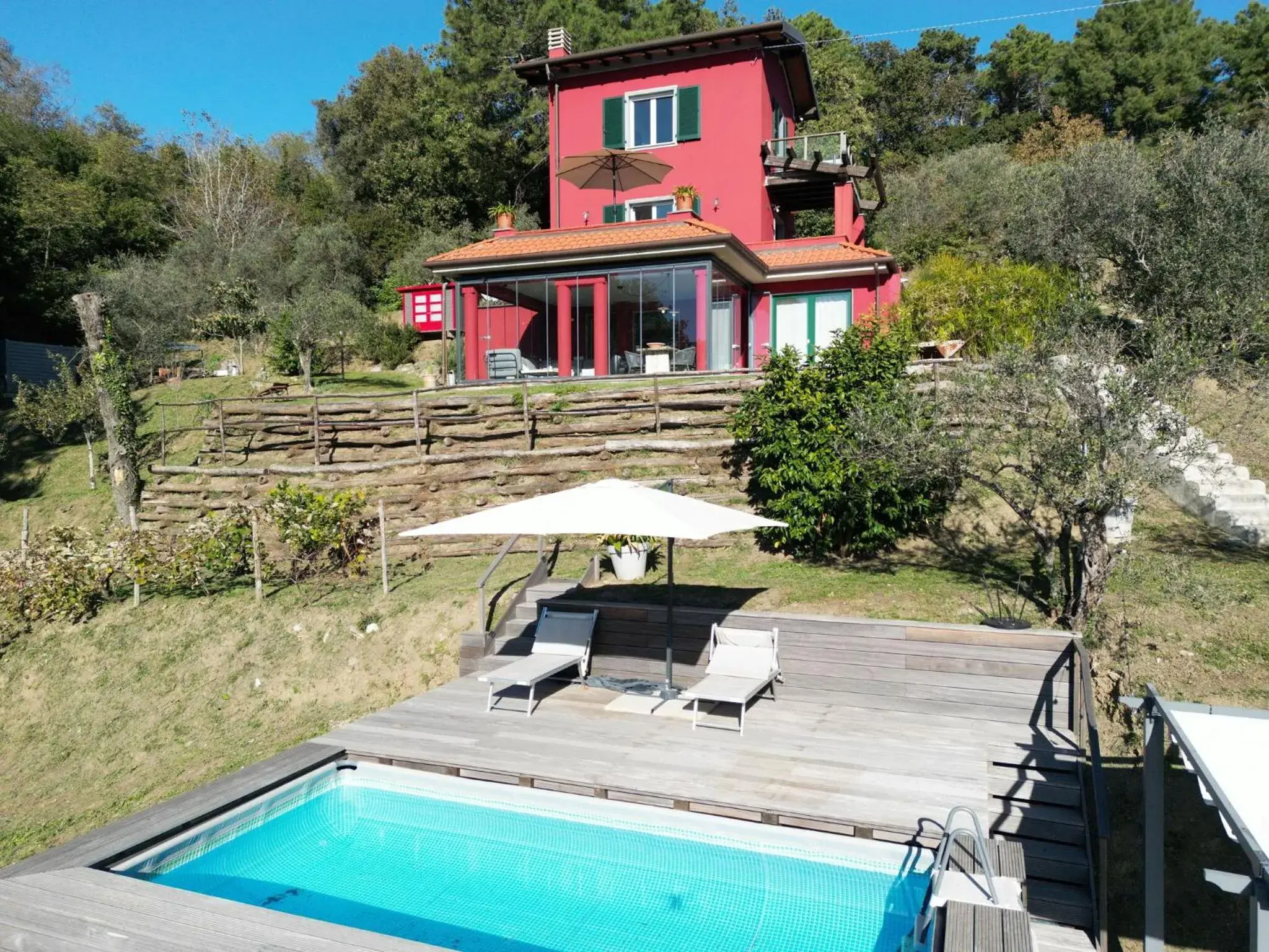 Garden in Torre Rossa Garden in Torre Rossa