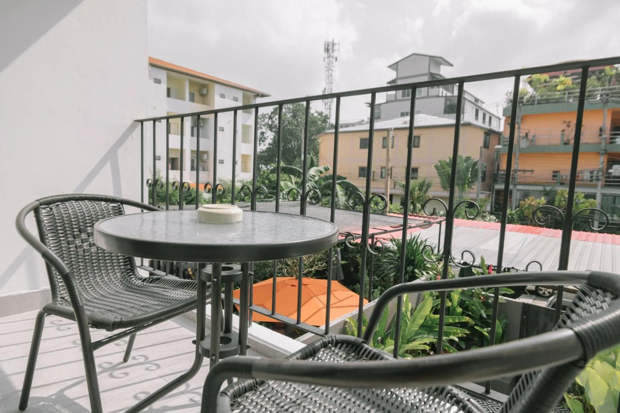 Balcony/Terrace in ONE LODGE Pattaya