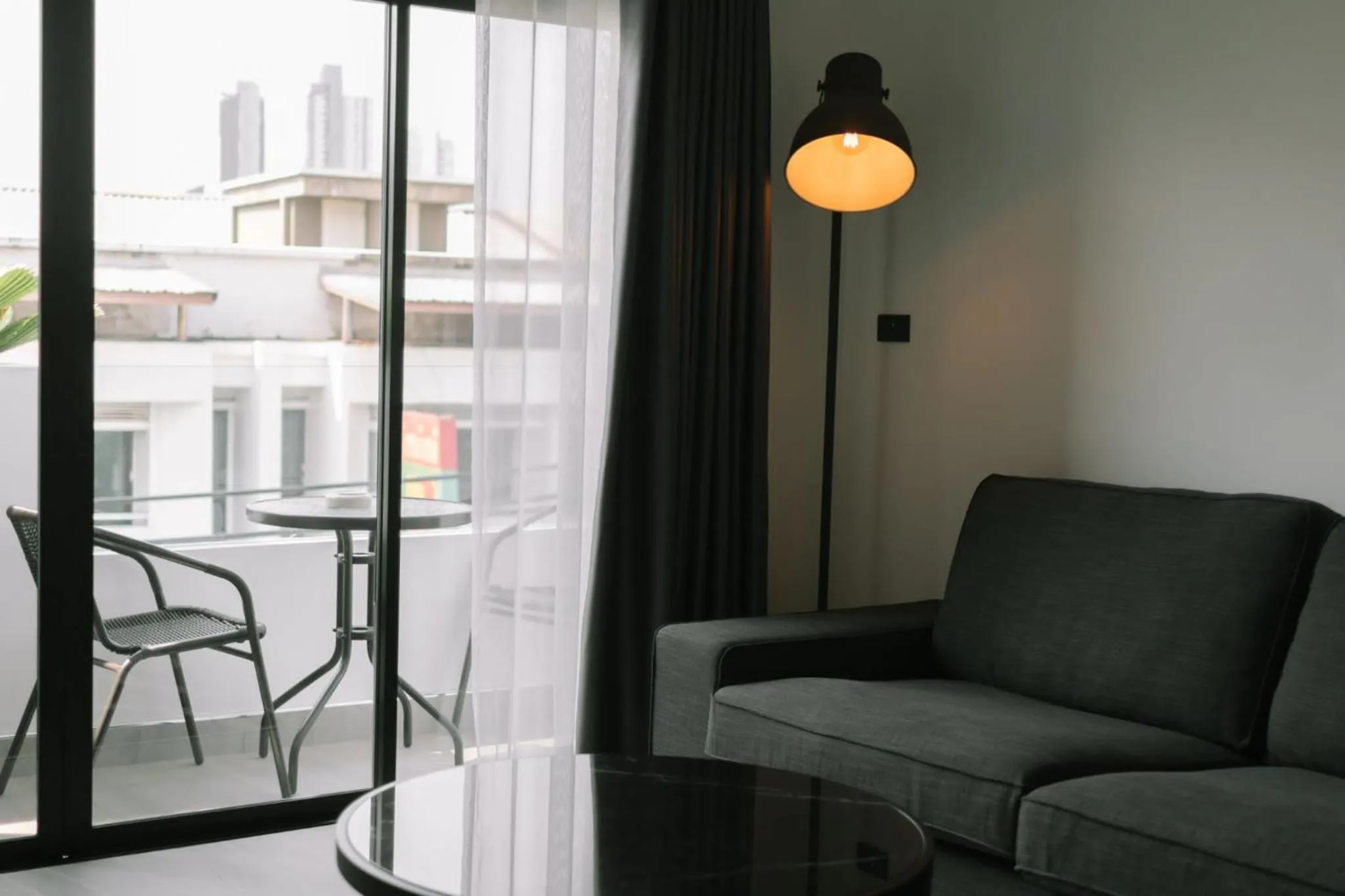 Living room in ONE LODGE Pattaya