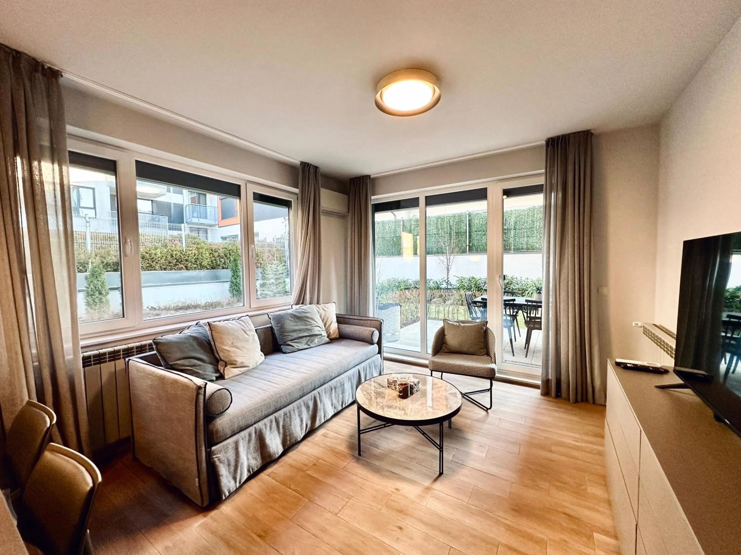 TV and multimedia in 7th Sense boutique apartments