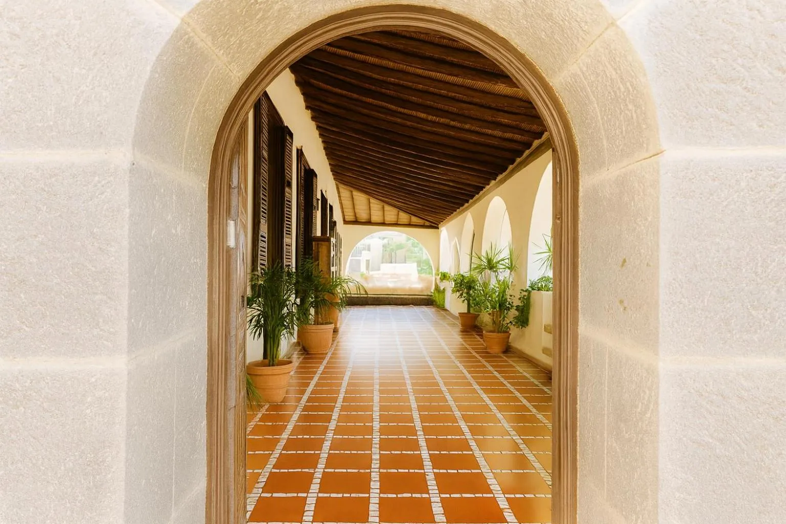 Facade/entrance in Hotel Rural Villa del Monte