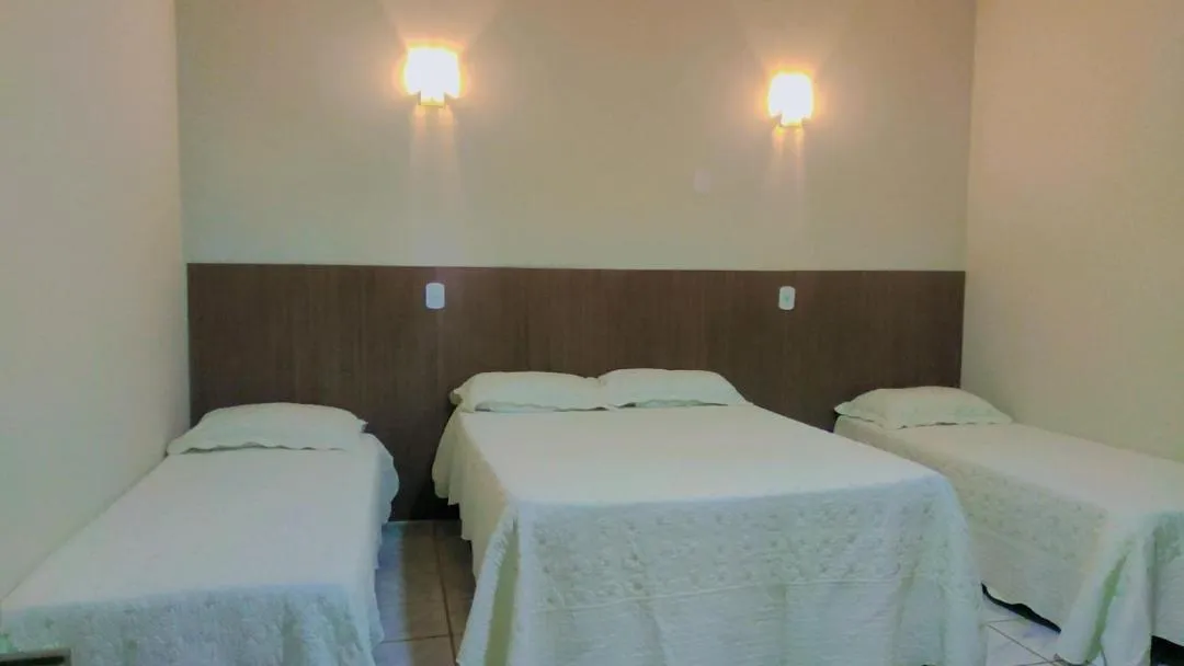 Bed in Pousada Rancho Bonito