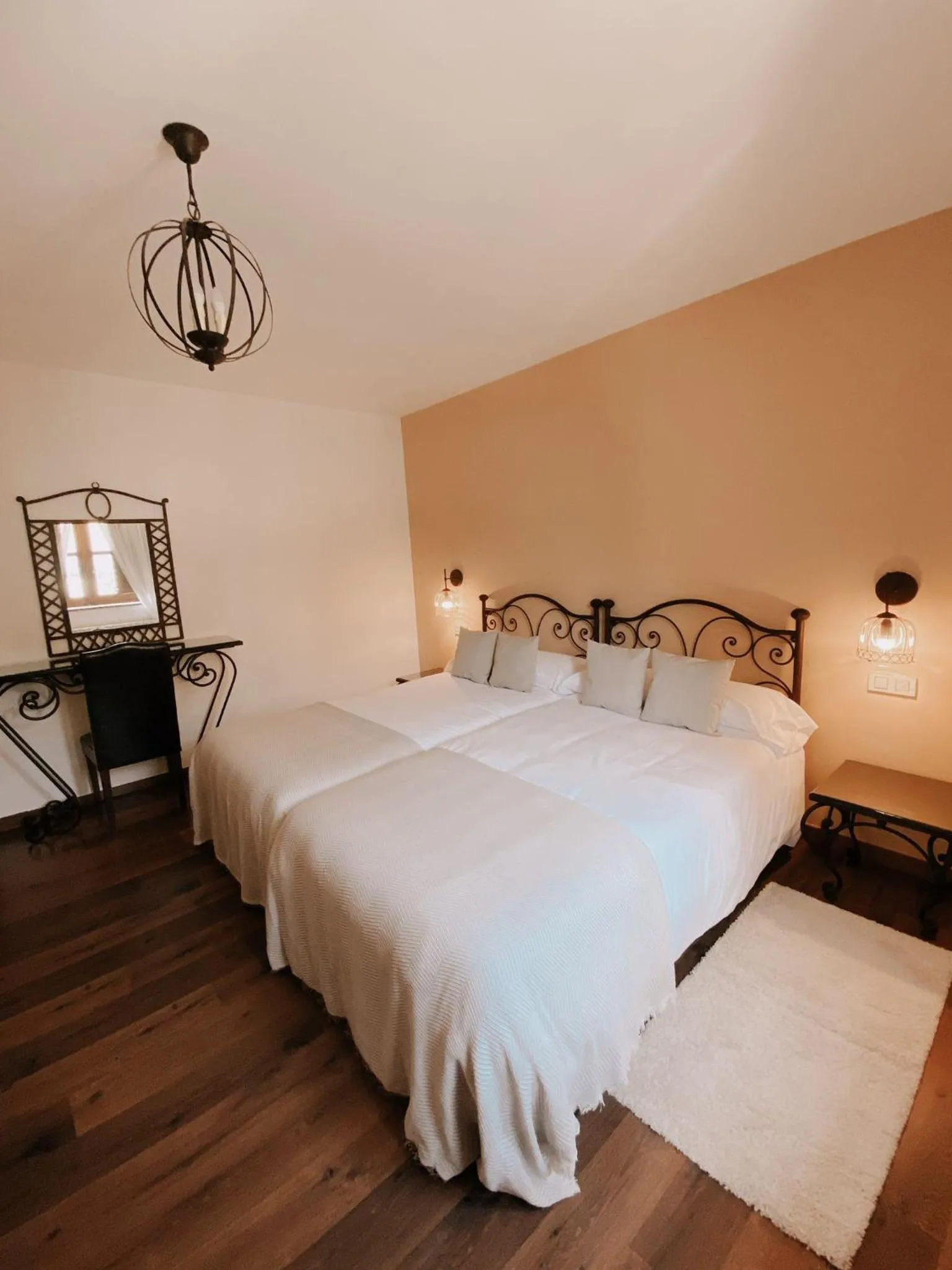 Bed in Hotel Rural Candela y Plata