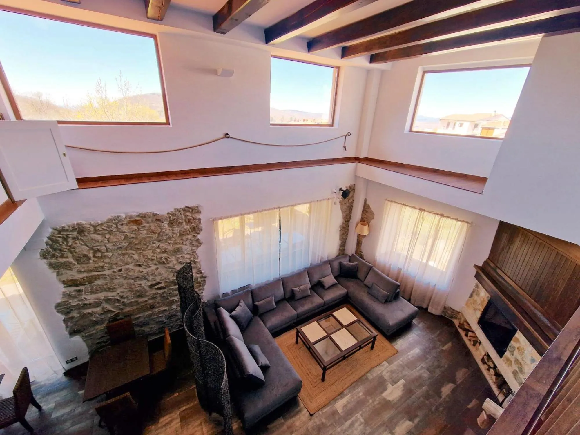 Living room in Hotel Rural Candela y Plata