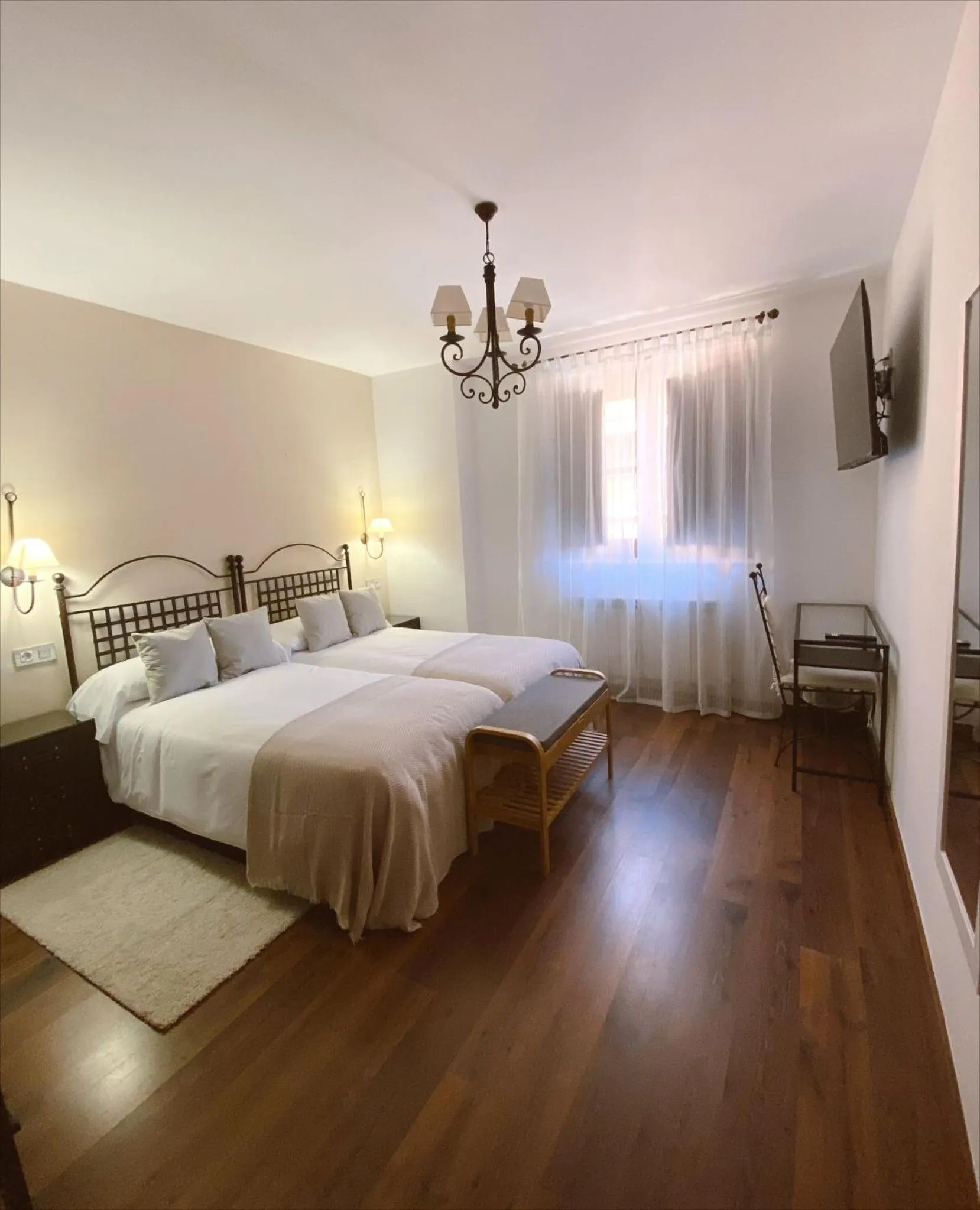 Bed in Hotel Rural Candela y Plata