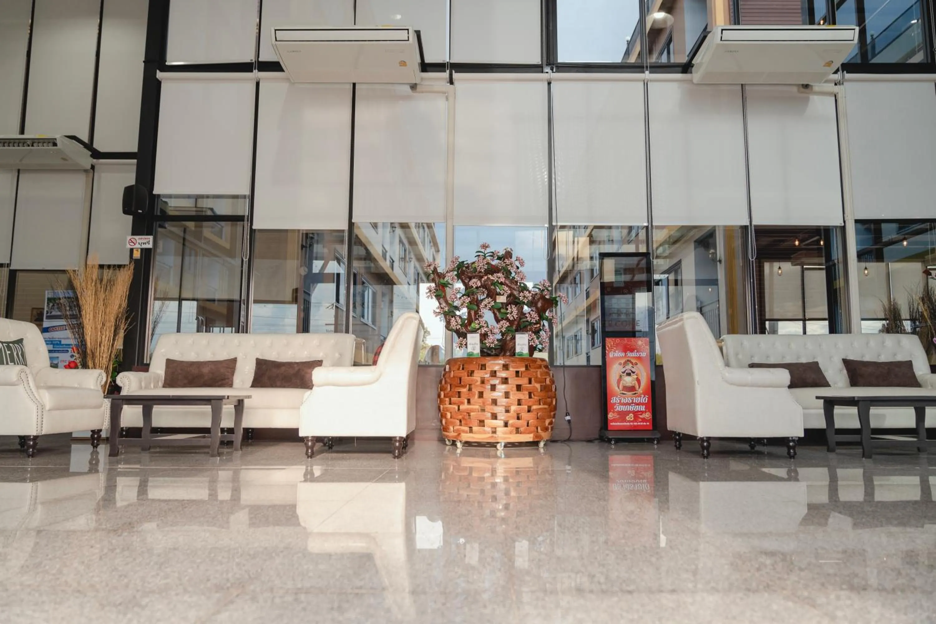 Seating area in Baan Plaifah Khao Yai Hotel