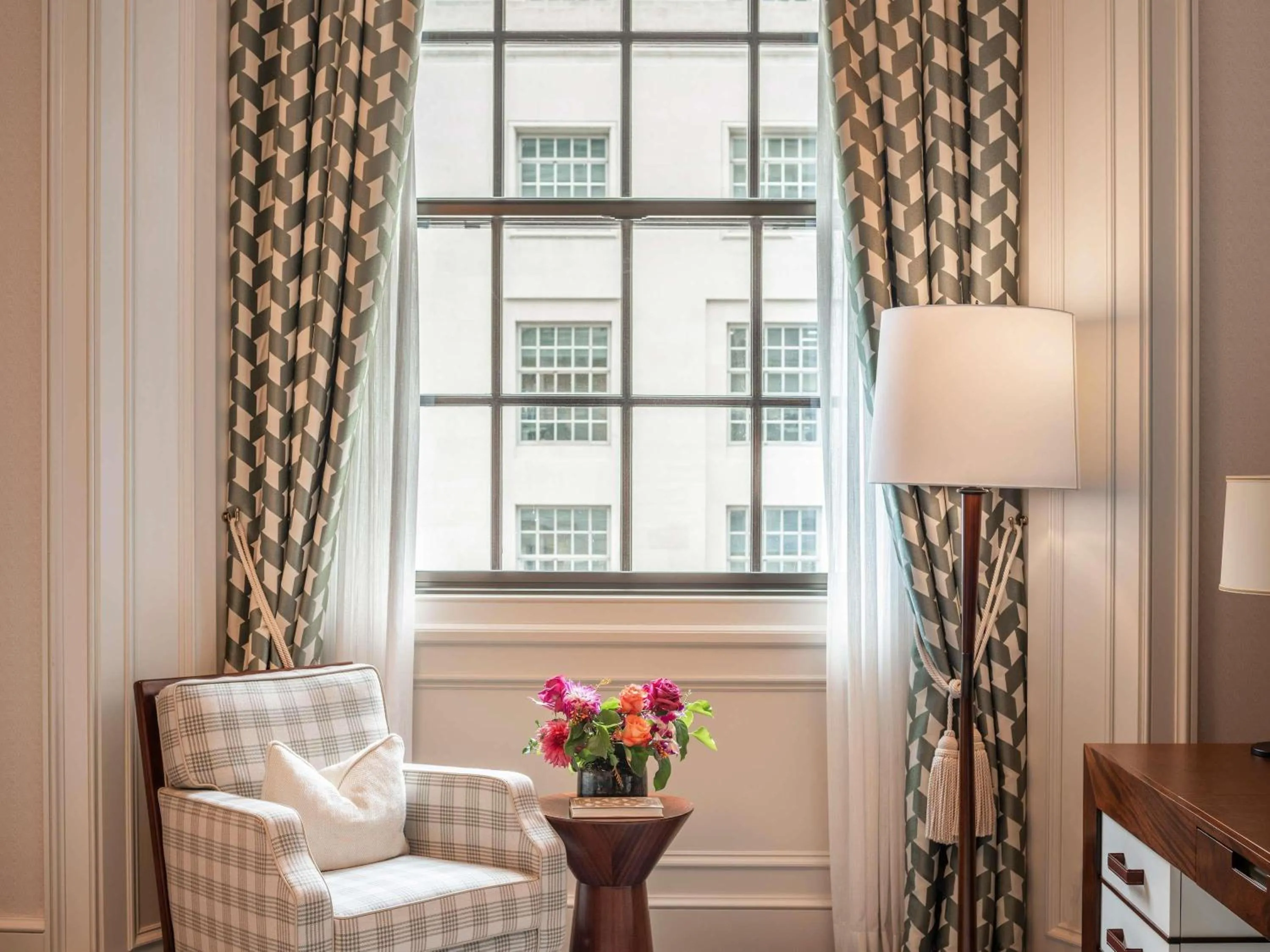 Bedroom in Raffles London at The OWO