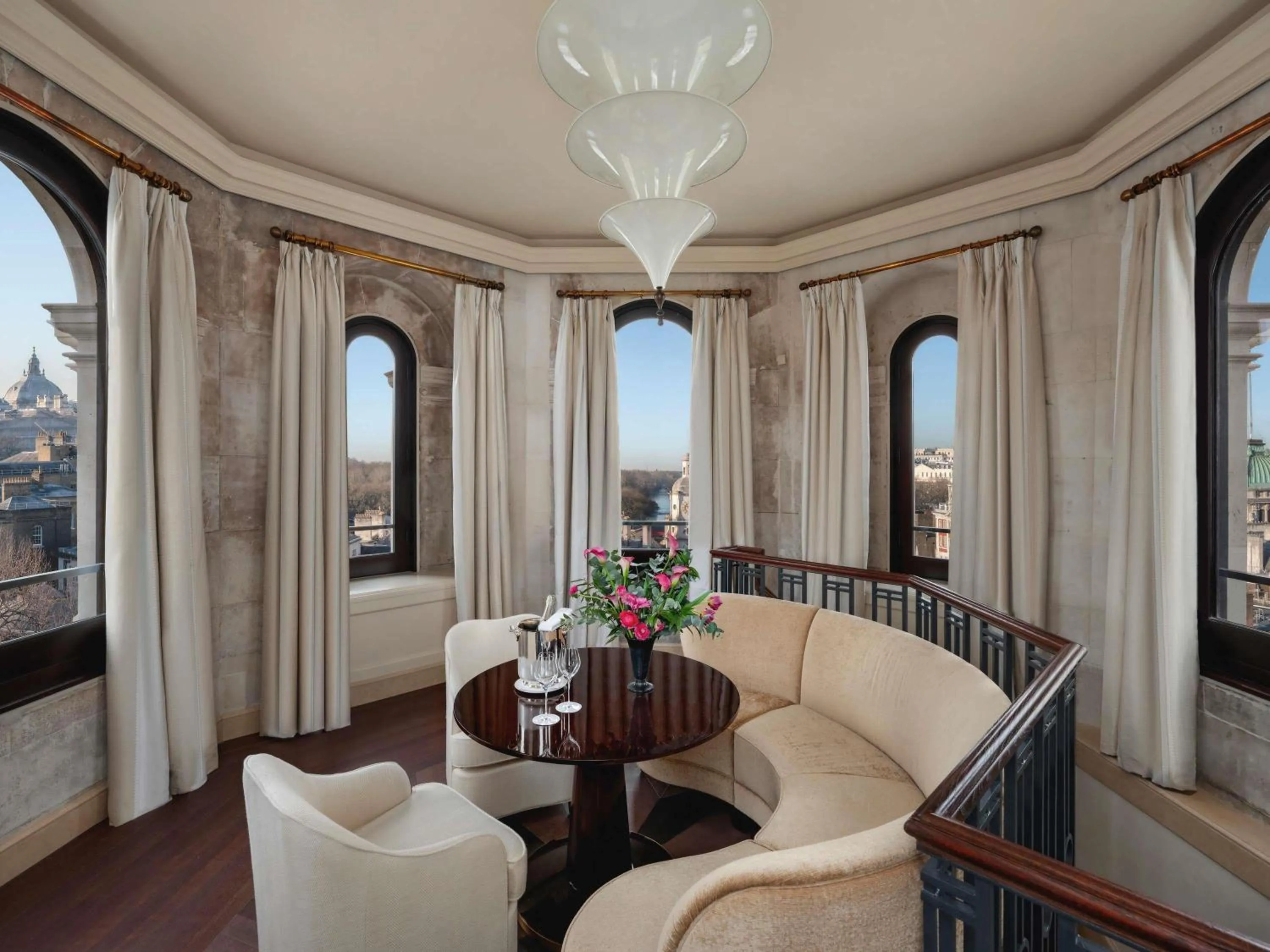 Bedroom in Raffles London at The OWO