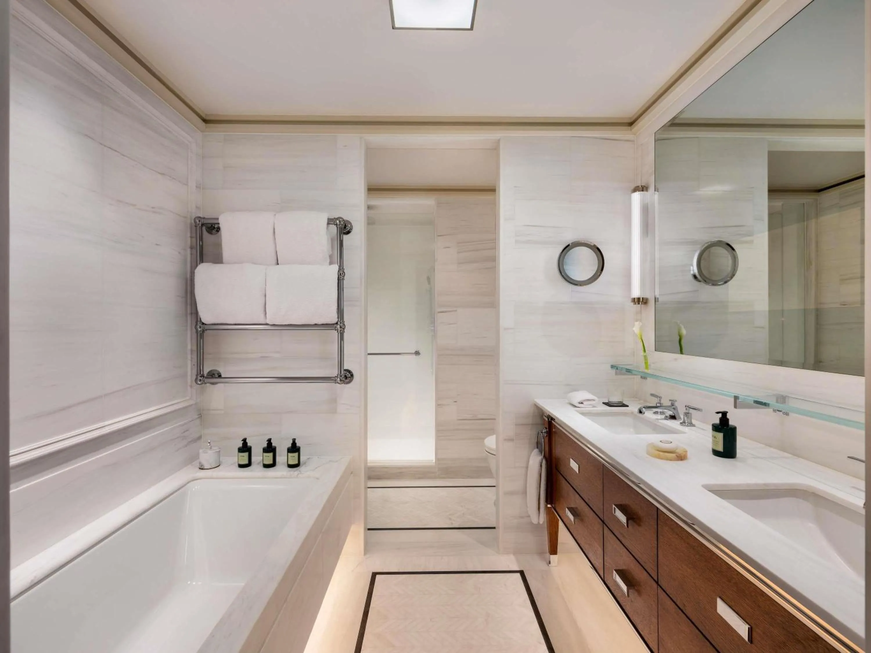 Bedroom in Raffles London at The OWO