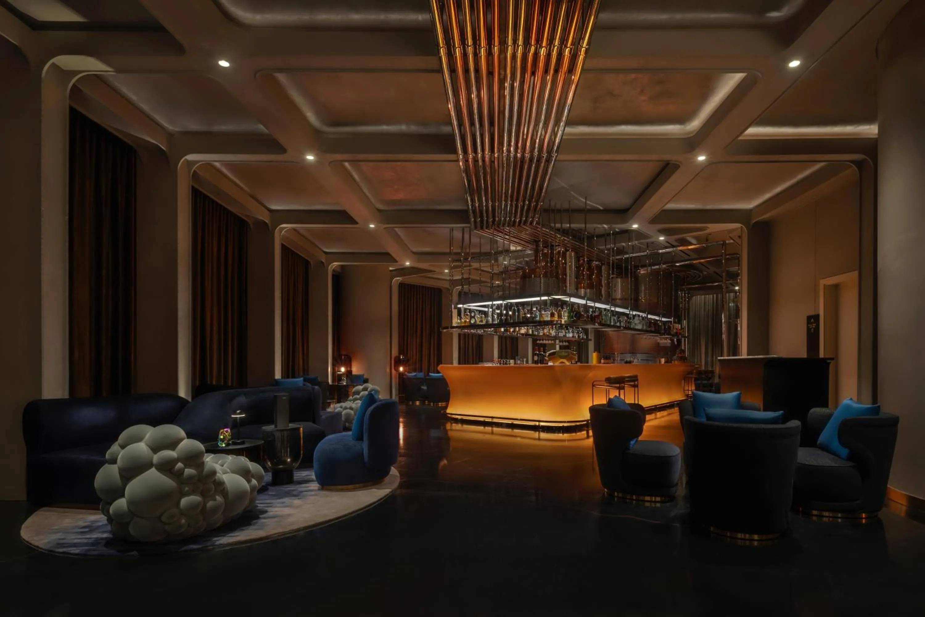 Lounge or bar in SO/ Uptown Dubai